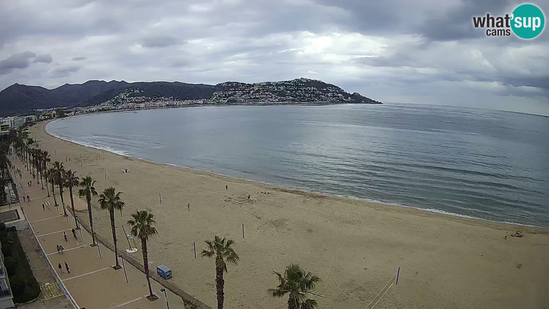 Webcam Costa Brava Roses Strand – Montecarlo Hotel livecam Spanien
