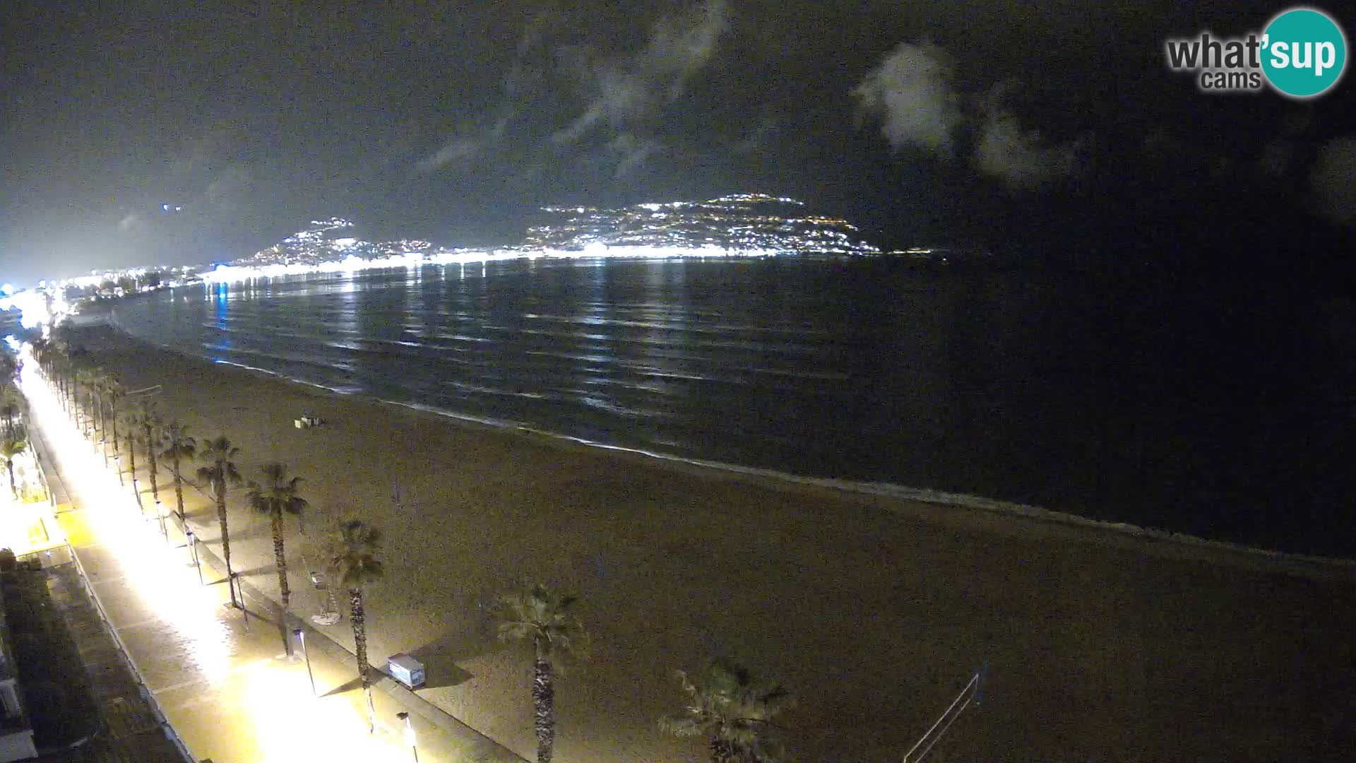 Webcam Costa Brava Roses Strand – Montecarlo Hotel livecam Spanien