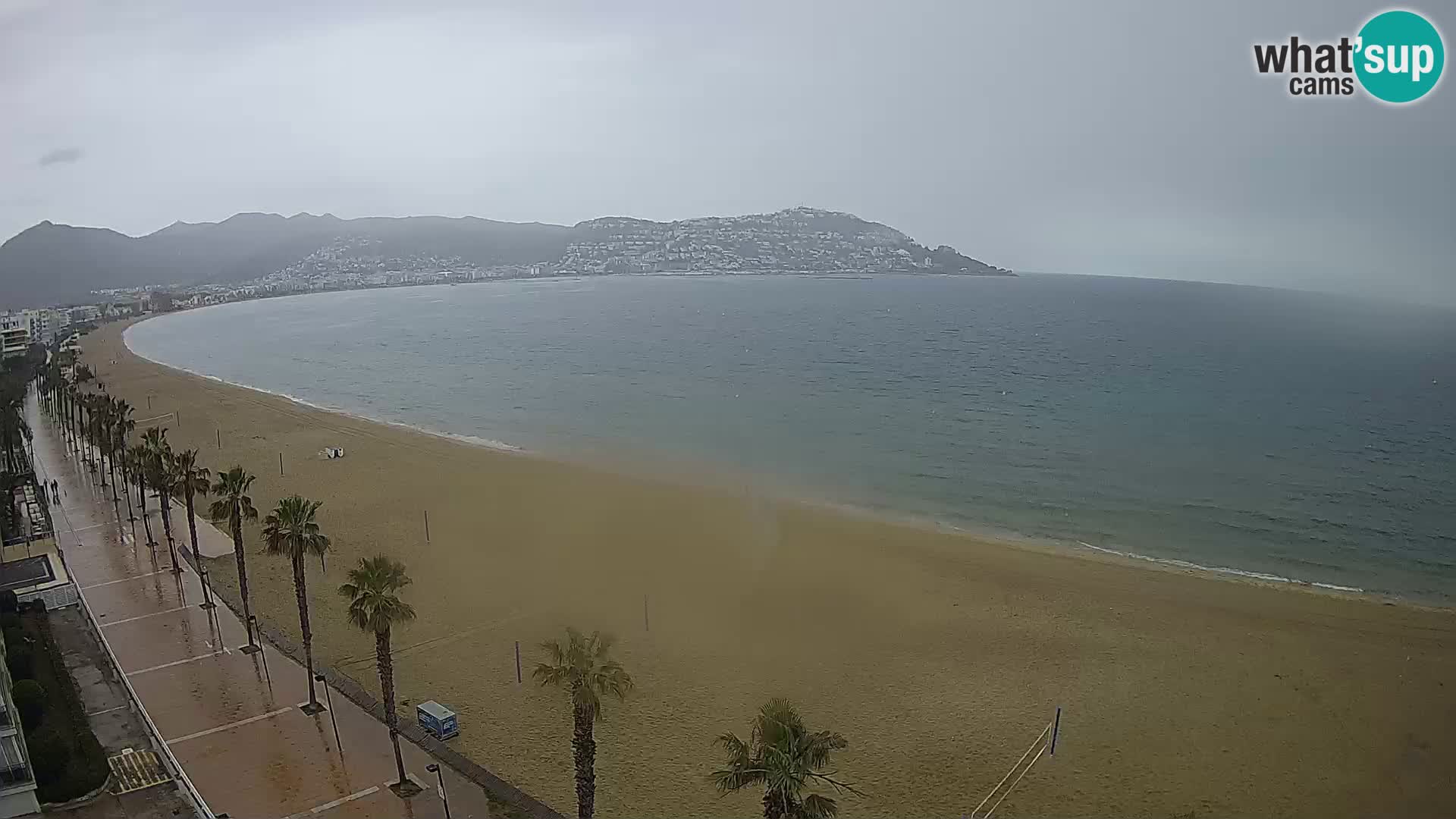 Roses camera en vivo playa Costa Brava- Hotel MonteCarlo