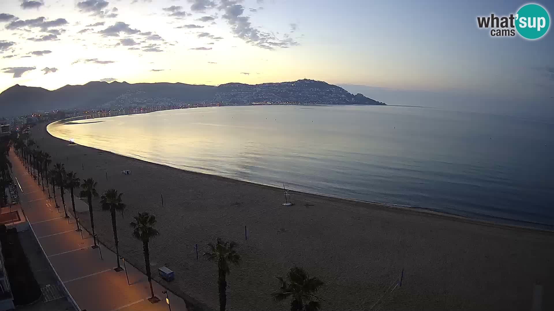 Roses camera en vivo playa Costa Brava- Hotel MonteCarlo