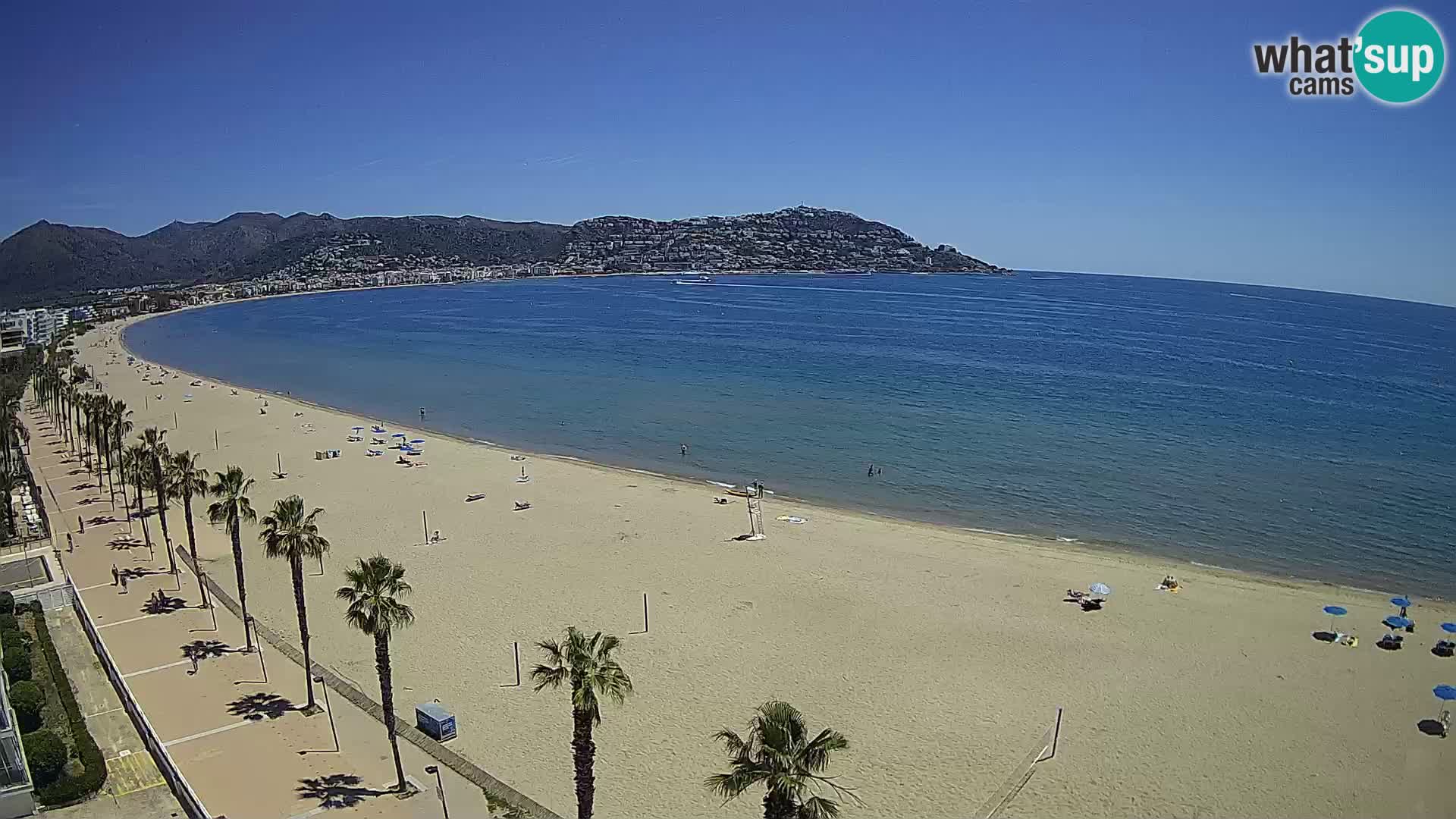Spletna kamera Roses – Španija – Pogled s hotela MonteCarlo