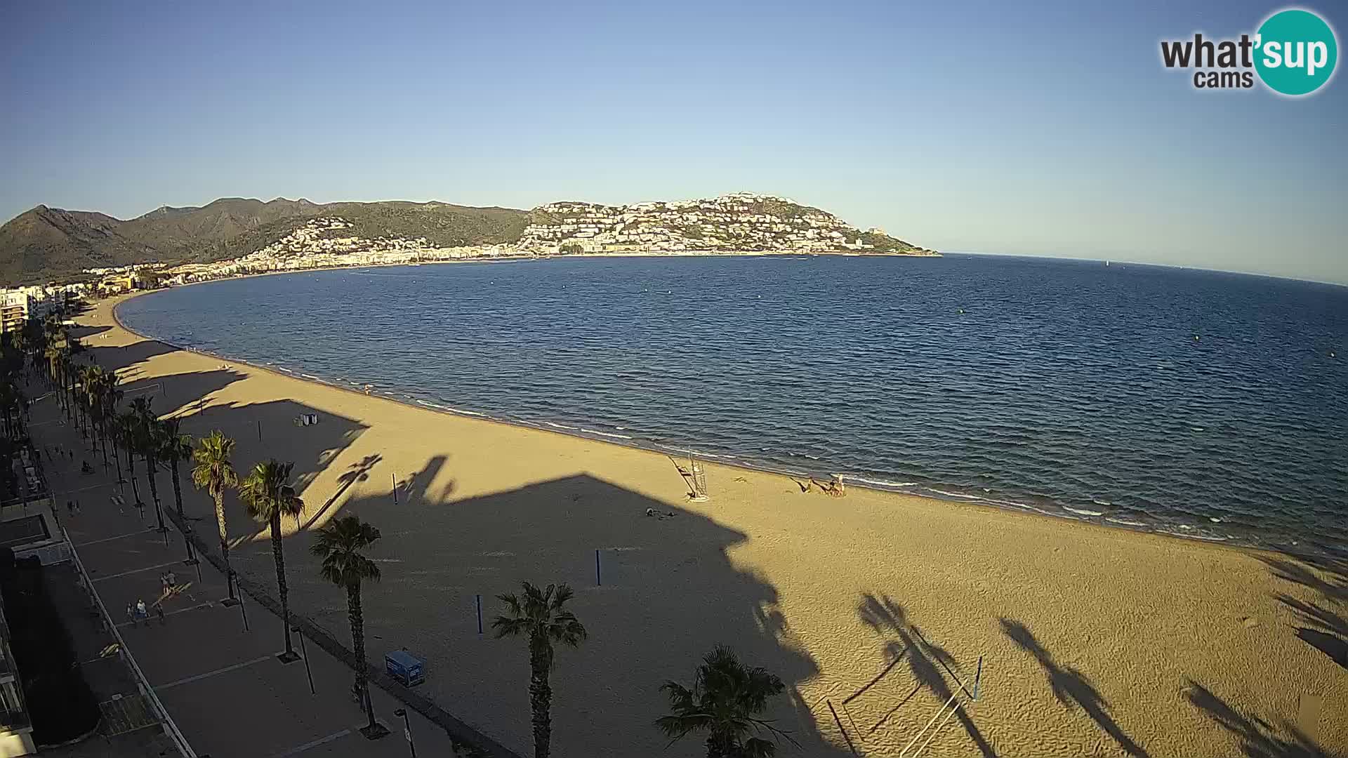 Live cam Roses  – Costa Brava spiaggia – Hotel MonteCarlo