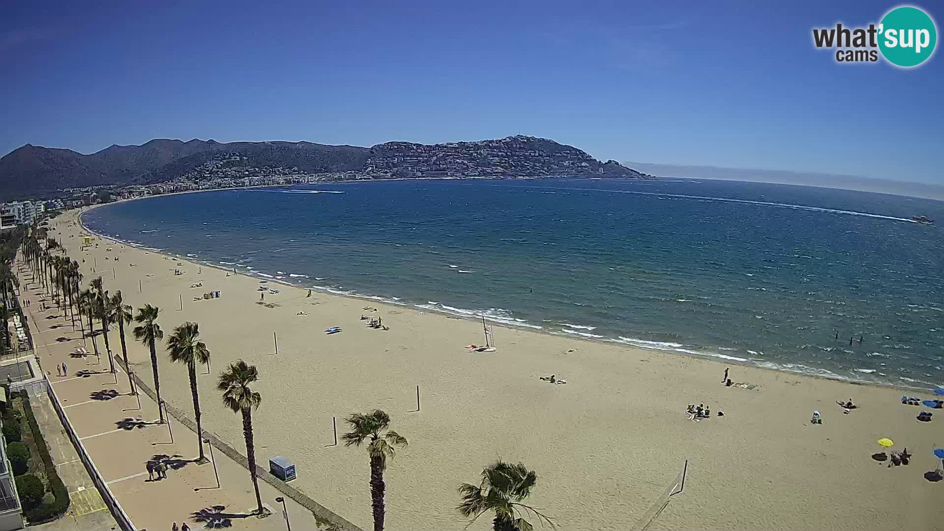Web kamera Roses – Španijolska – Pogled sa hotela MonteCarlo