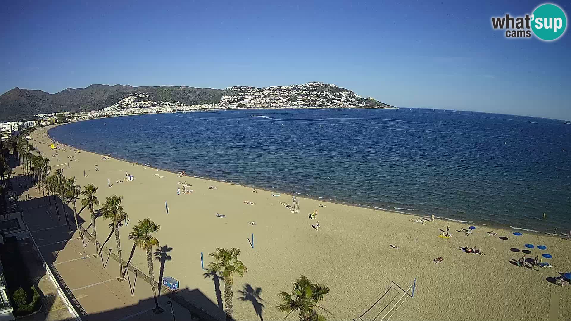Roses camera en vivo playa Costa Brava- Hotel MonteCarlo