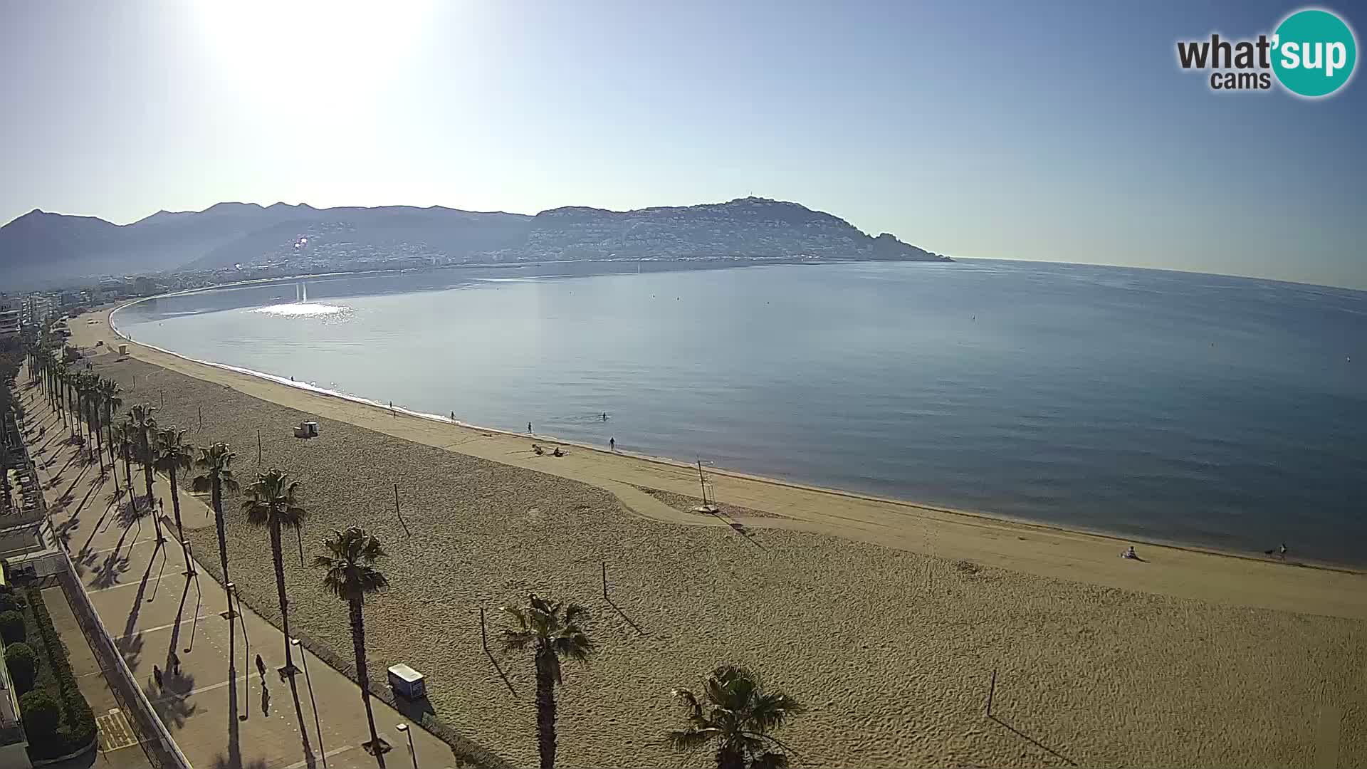 Roses camera en vivo playa Costa Brava- Hotel MonteCarlo