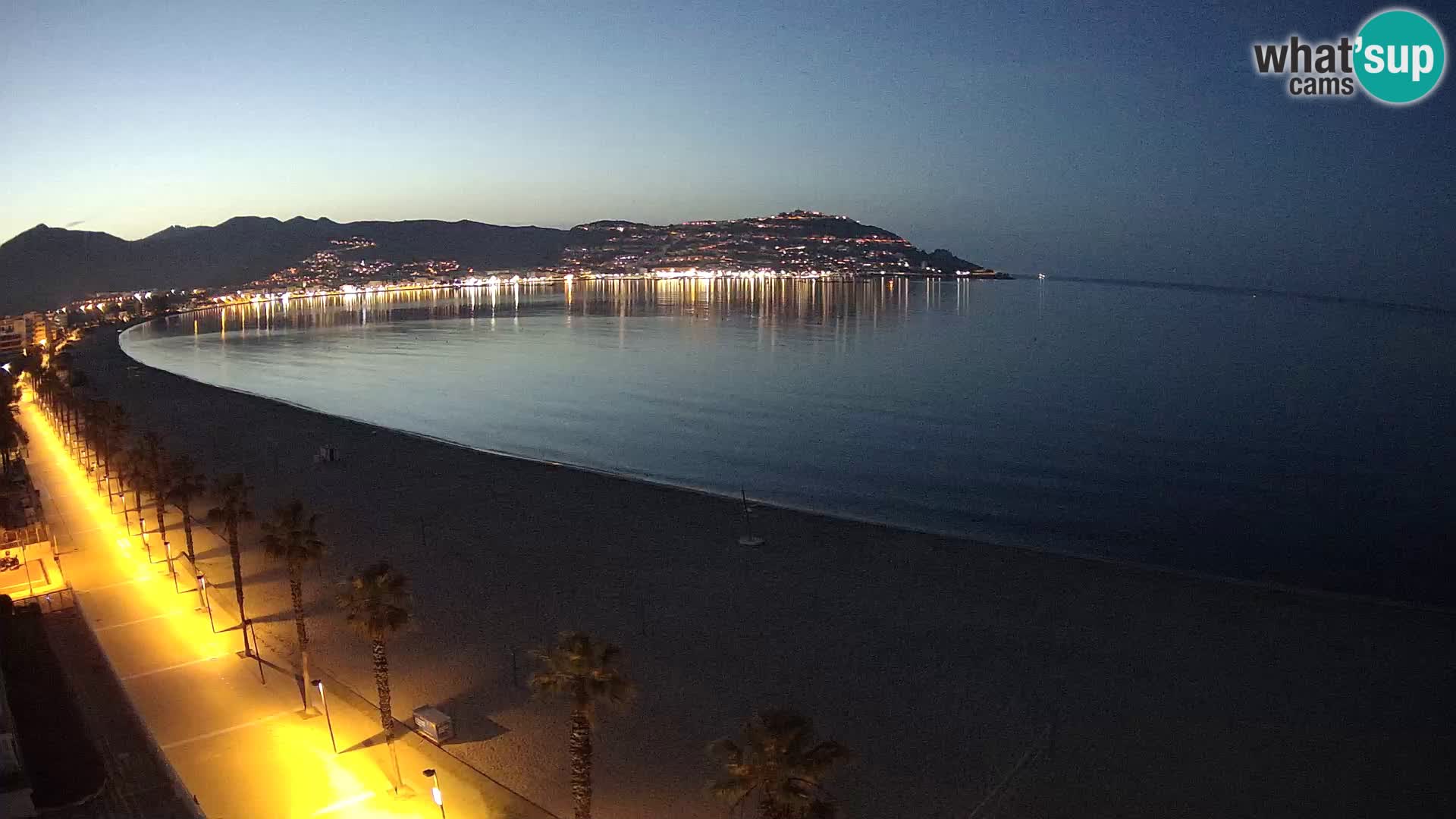 Live cam Roses  – Costa Brava spiaggia – Hotel MonteCarlo