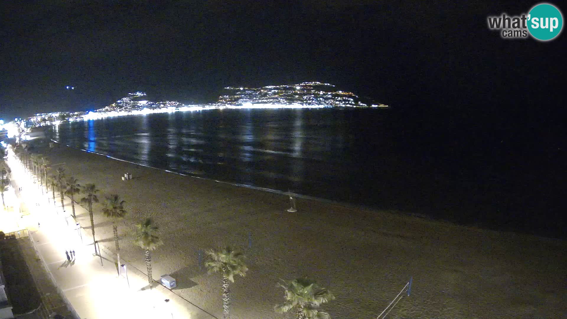 Webcam Costa Brava Roses Strand – Montecarlo Hotel livecam Spanien