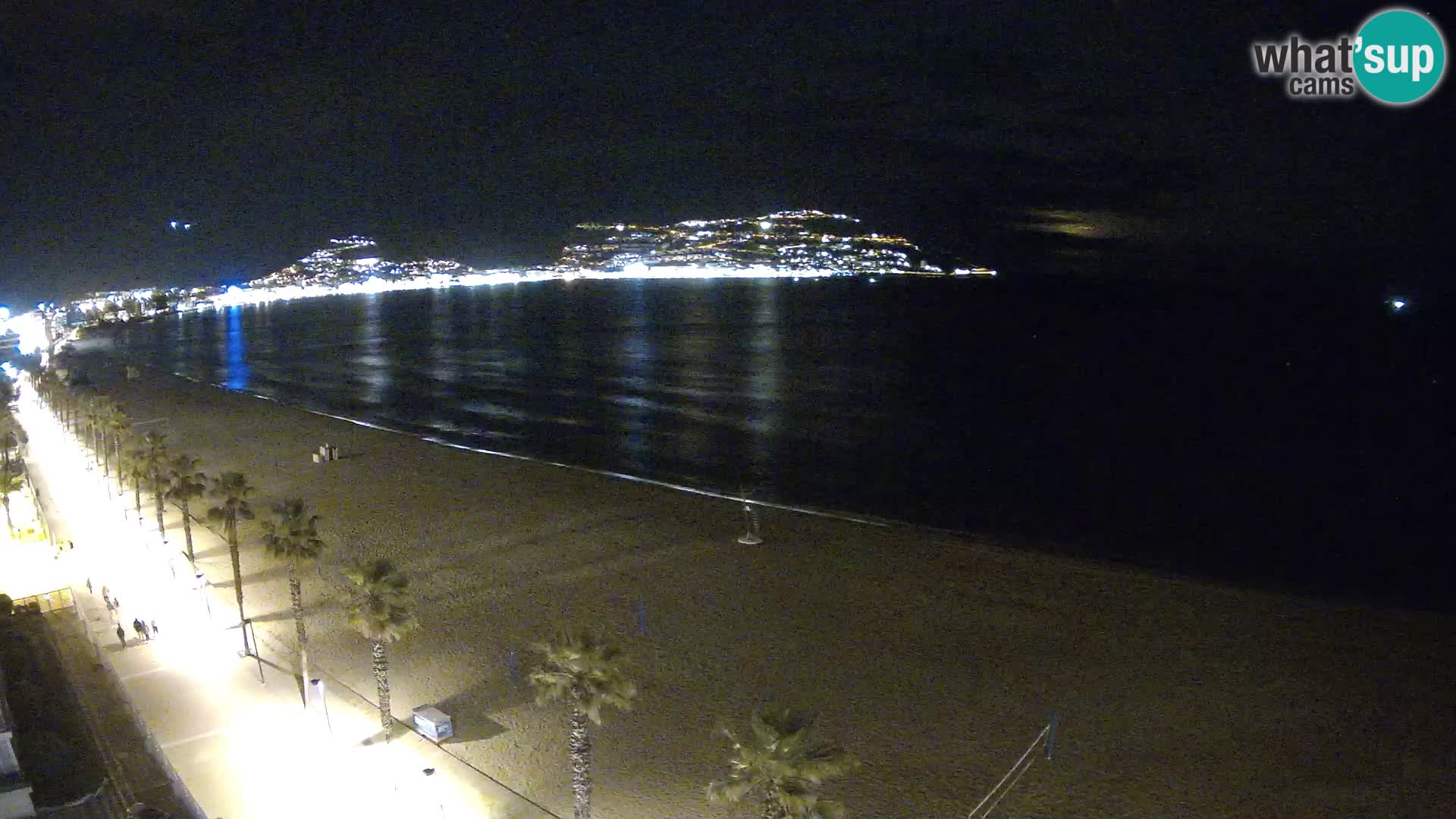 LIVEcam Roses plage Costa Brava – Hotel Montecarlo webcam Espagne