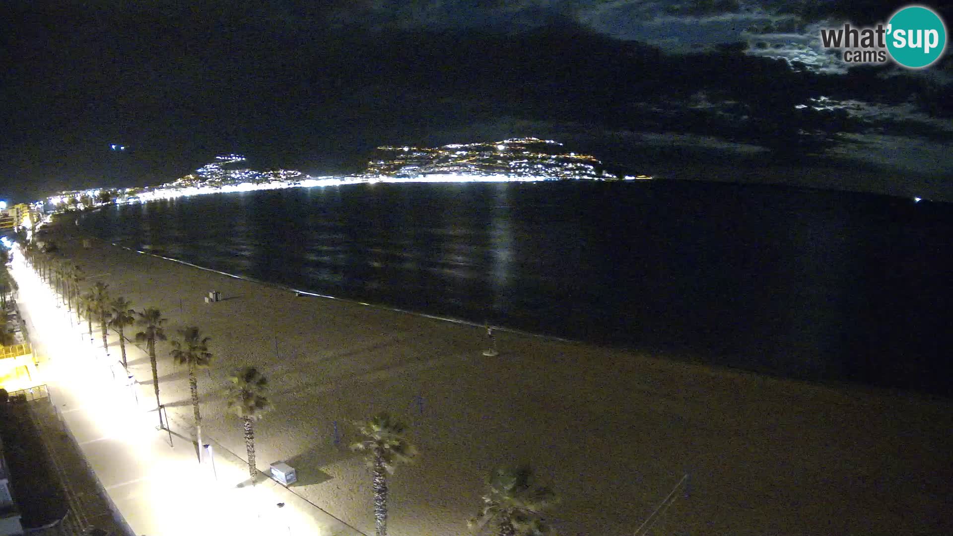 Webcam Costa Brava Roses Strand – Montecarlo Hotel livecam Spanien
