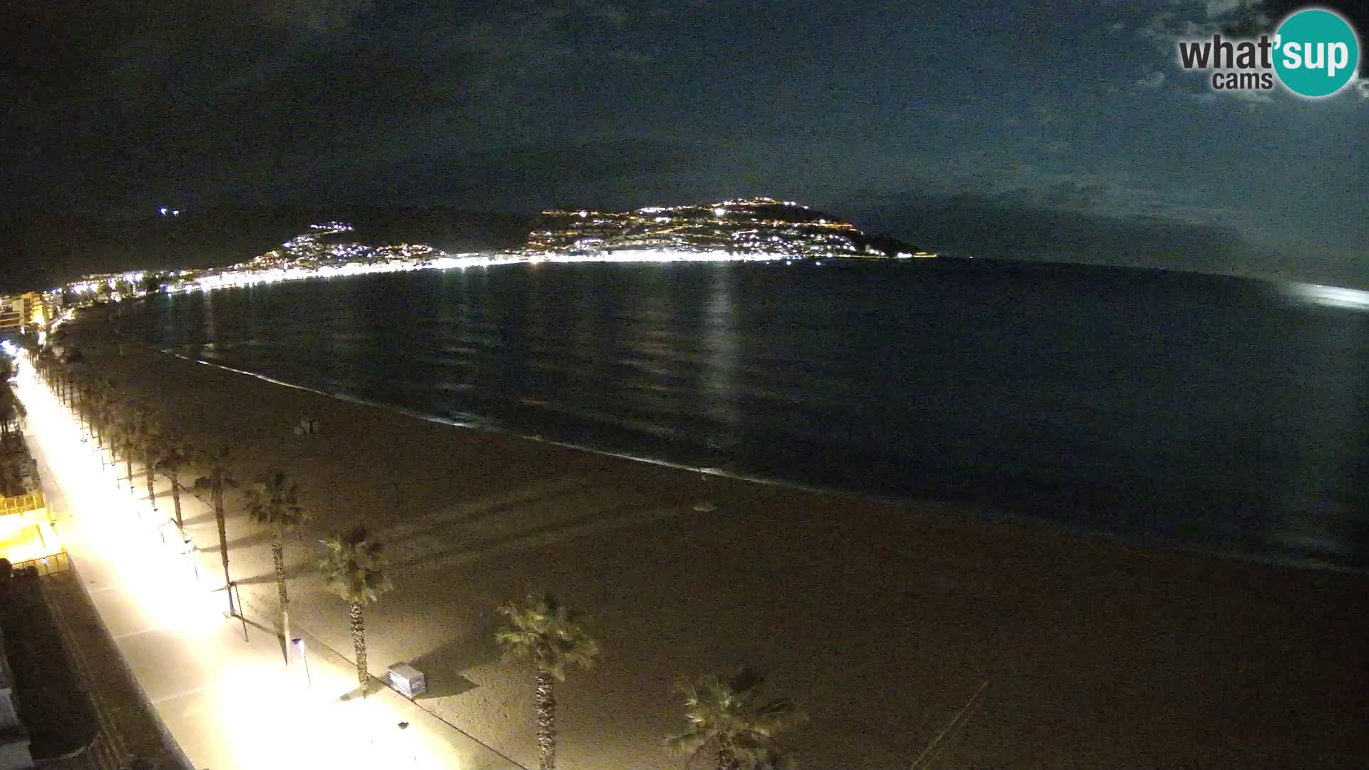 LIVEcam Roses plage Costa Brava – Hotel Montecarlo webcam Espagne