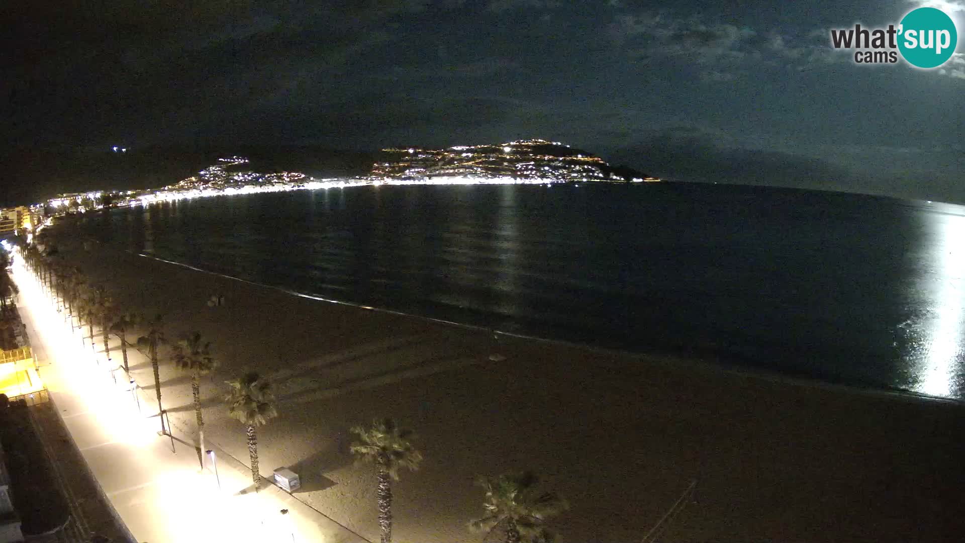 Webcam Costa Brava Roses Strand – Montecarlo Hotel livecam Spanien