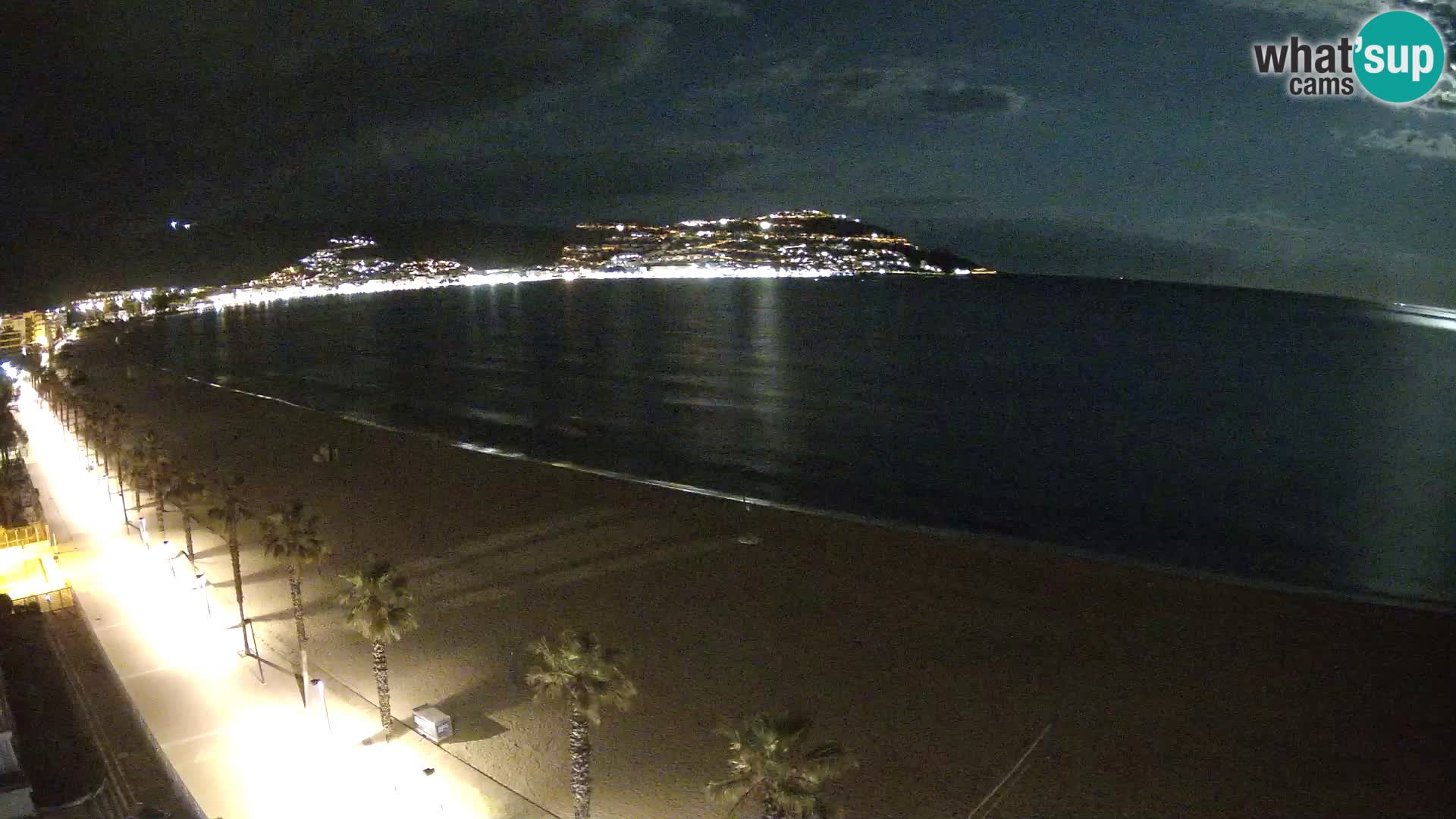 Webcam Costa Brava Roses Strand – Montecarlo Hotel livecam Spanien