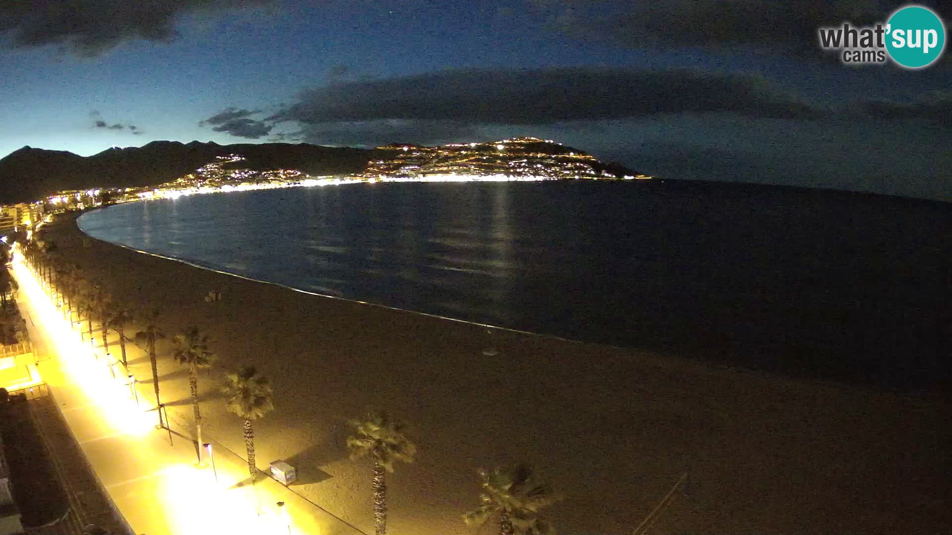 Webcam Costa Brava Roses Strand – Montecarlo Hotel livecam Spanien