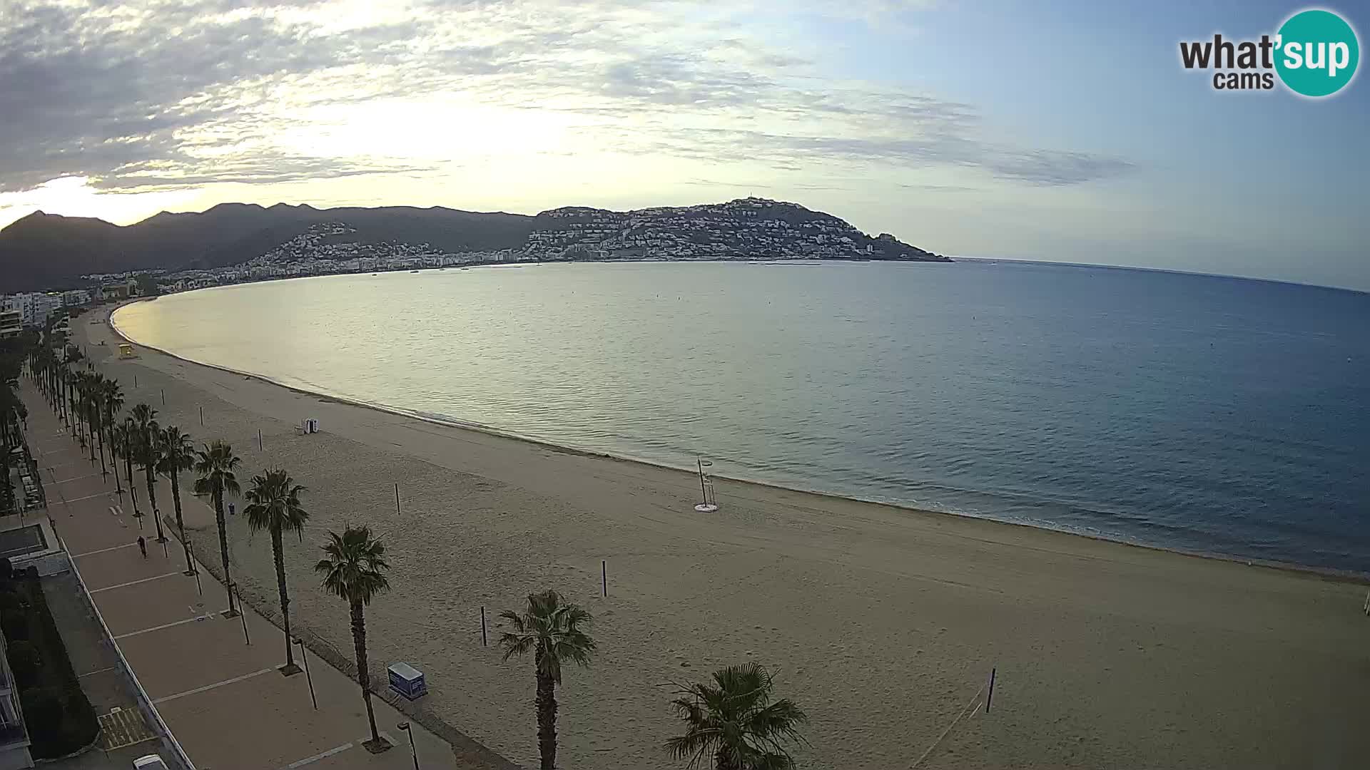 Roses camera en vivo playa Costa Brava- Hotel MonteCarlo