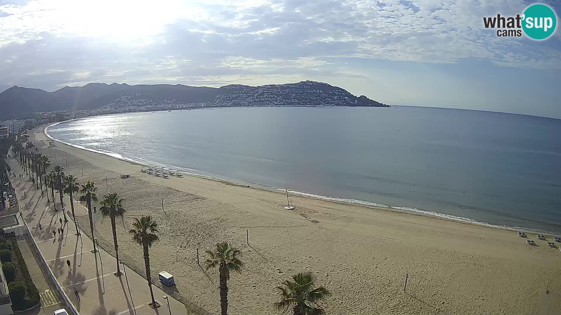 Roses camera en vivo playa Costa Brava- Hotel MonteCarlo
