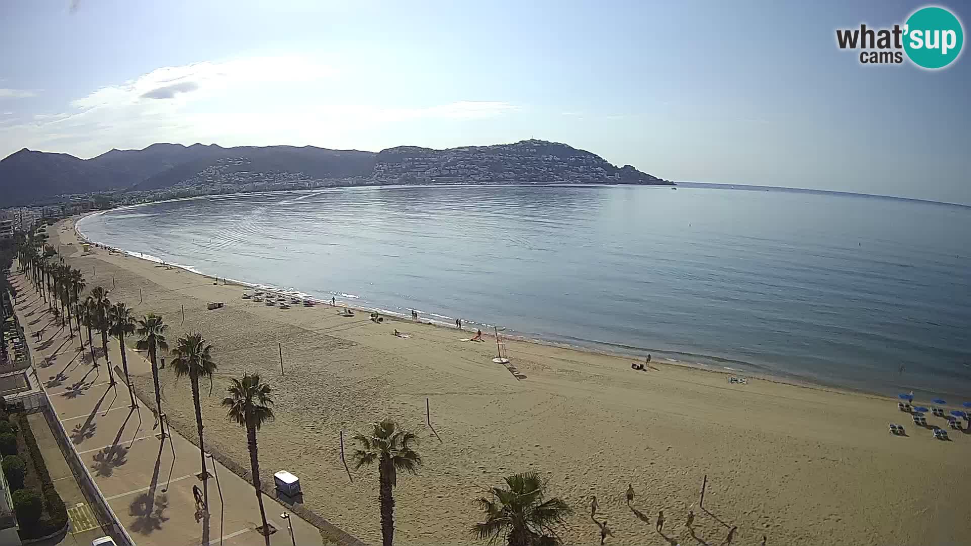 Roses camera en vivo playa Costa Brava- Hotel MonteCarlo