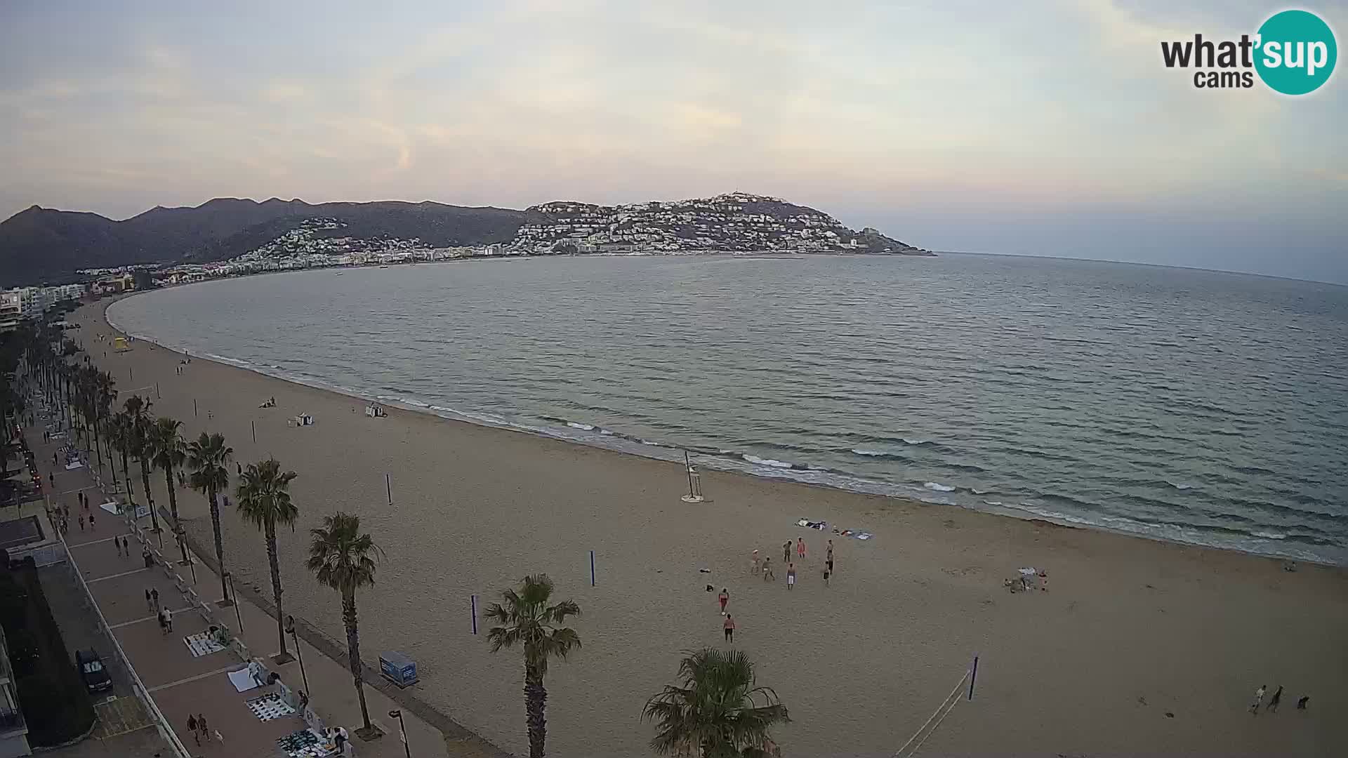 Live cam Roses  – Costa Brava spiaggia – Hotel MonteCarlo