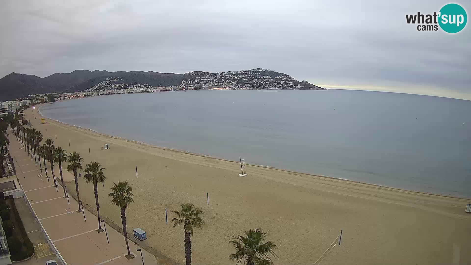 Live cam Roses  – Costa Brava spiaggia – Hotel MonteCarlo