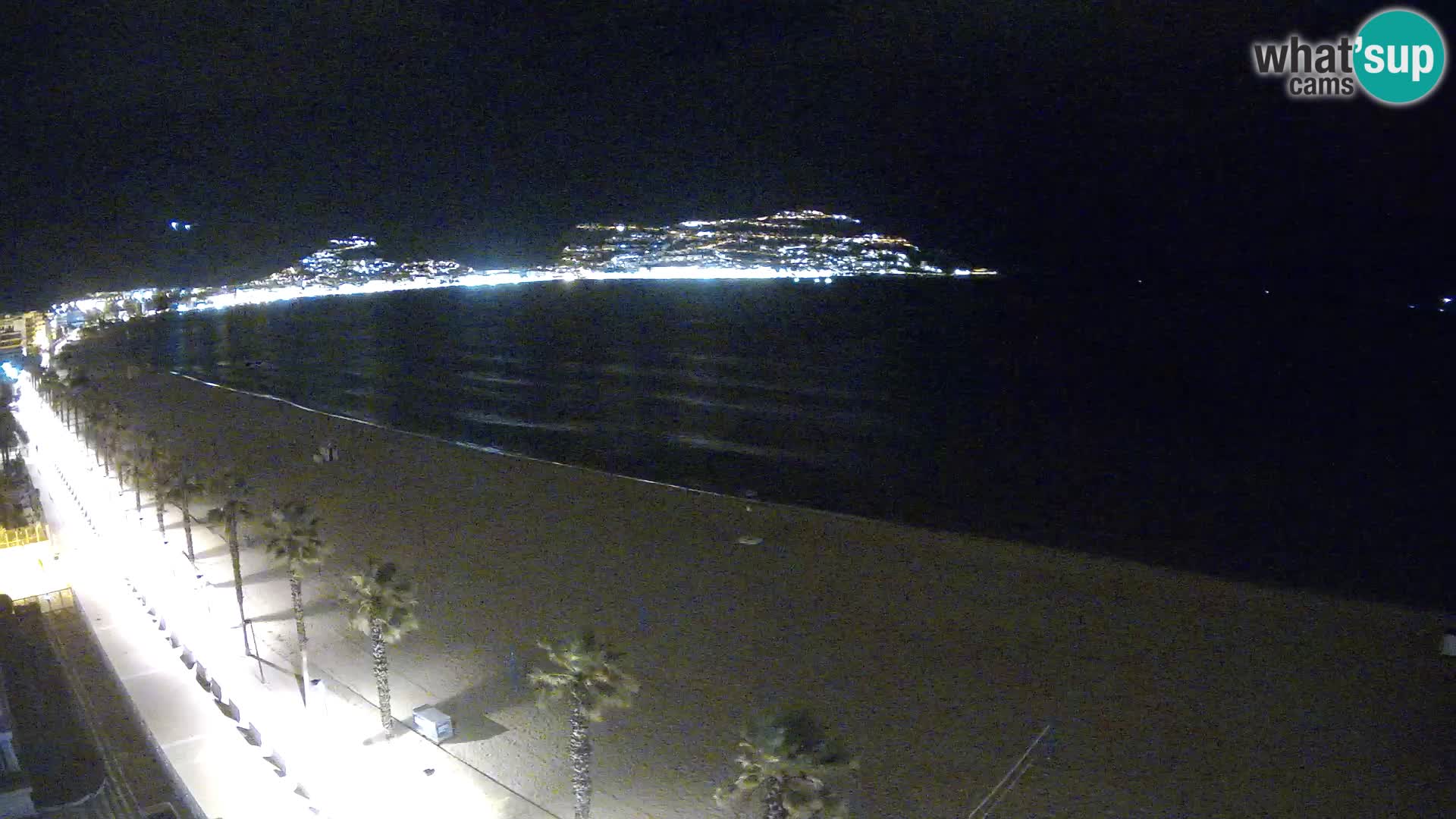 Webcam Costa Brava Roses Strand – Montecarlo Hotel livecam Spanien