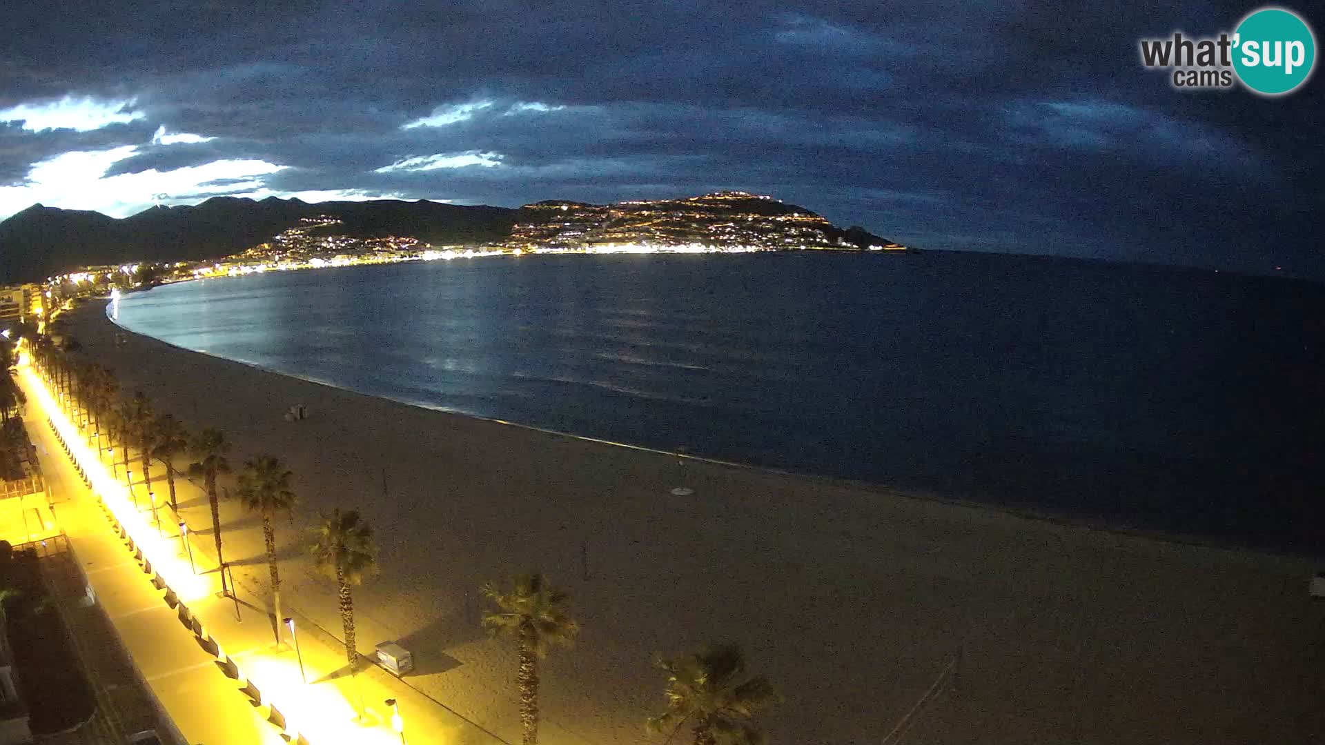 Webcam Costa Brava Roses Strand – Montecarlo Hotel livecam Spanien