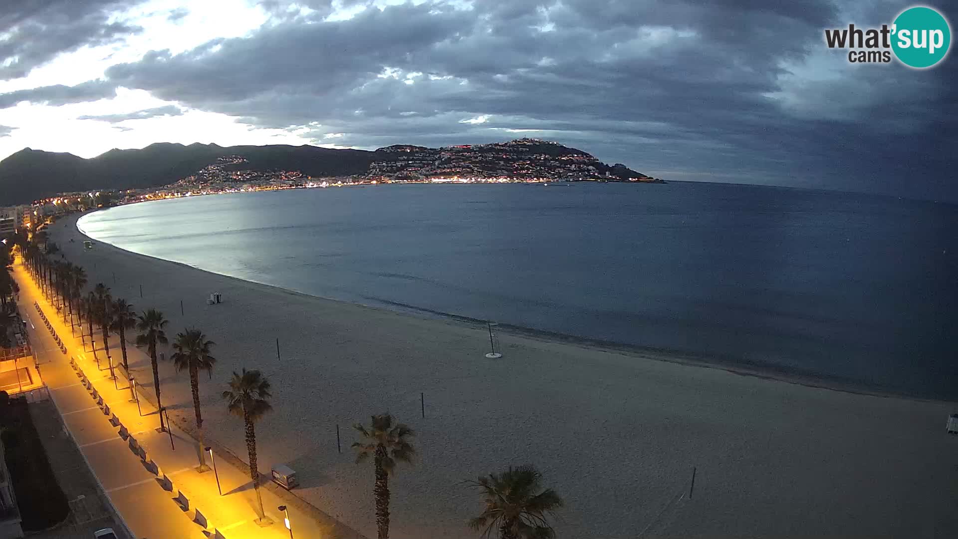 Webcam Costa Brava Roses Strand – Montecarlo Hotel livecam Spanien