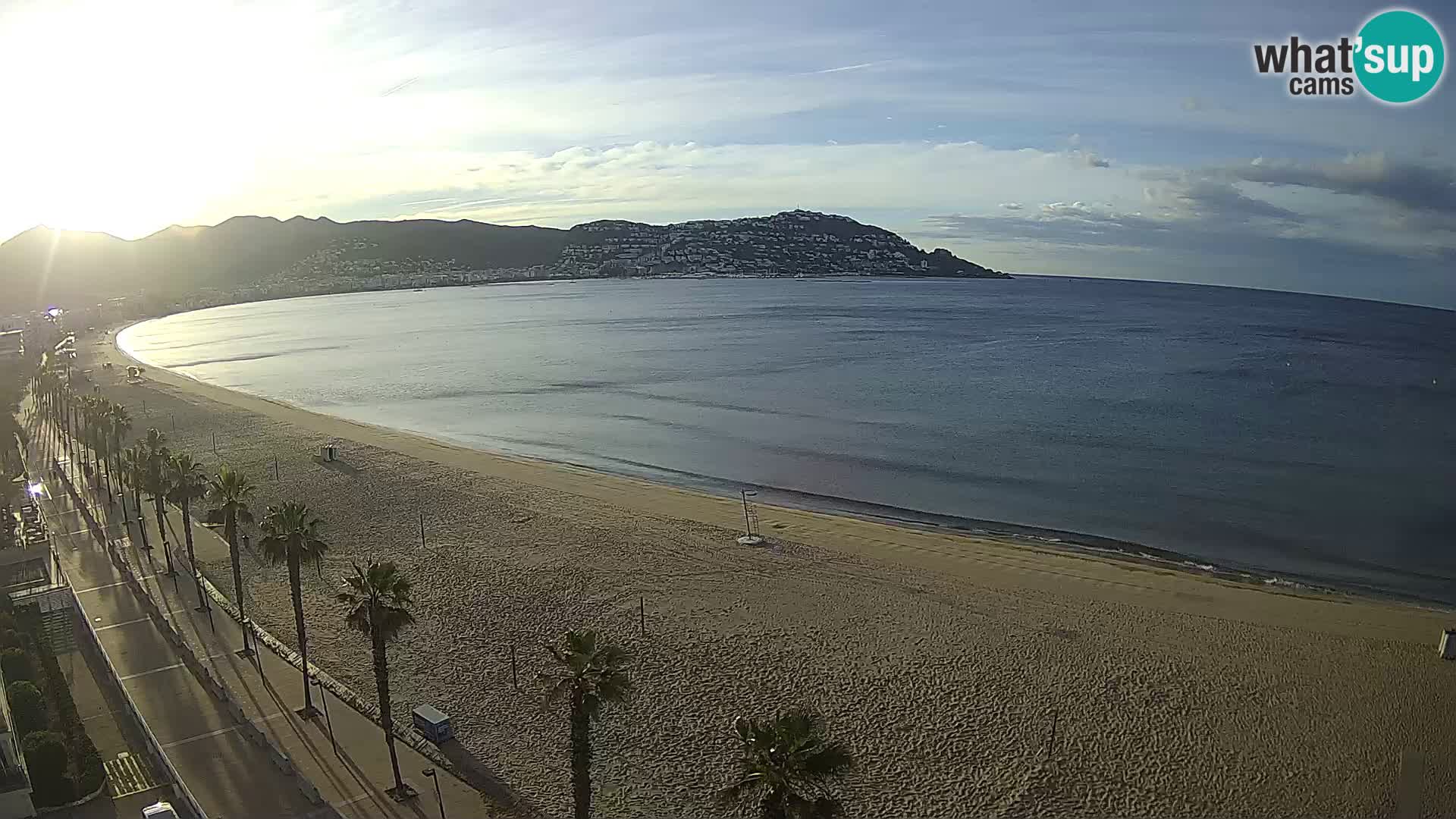 Roses camera en vivo playa Costa Brava- Hotel MonteCarlo
