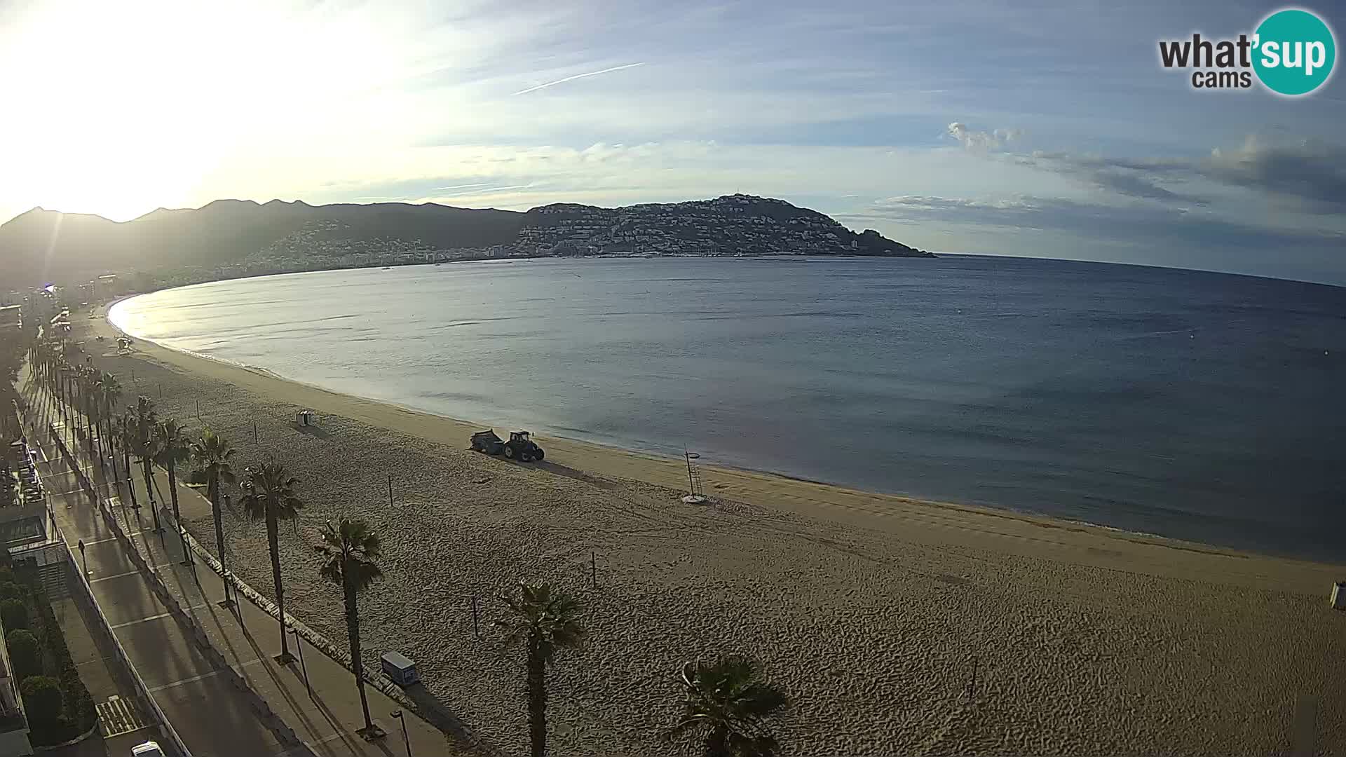 Live cam Roses – Costa Brava spiaggia – Hotel MonteCarlo
