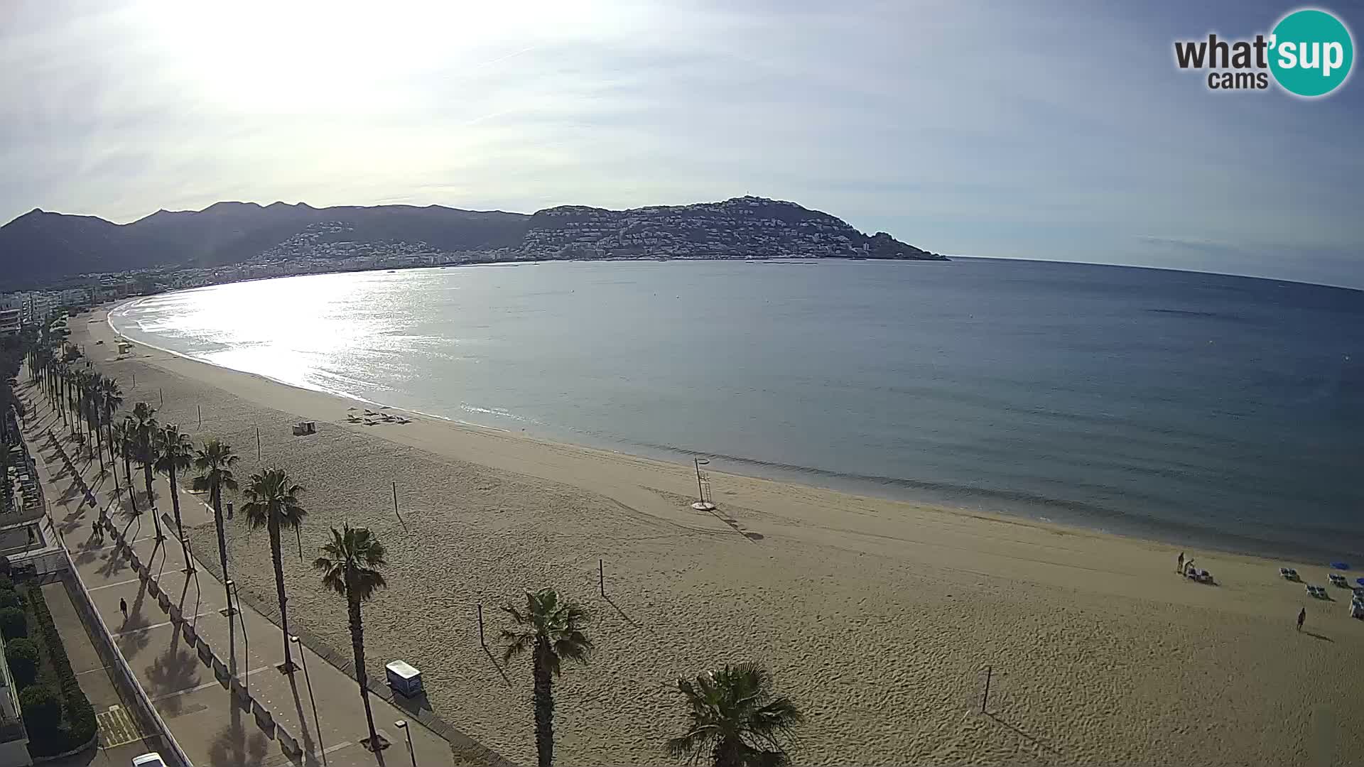 Roses camera en vivo playa Costa Brava- Hotel MonteCarlo