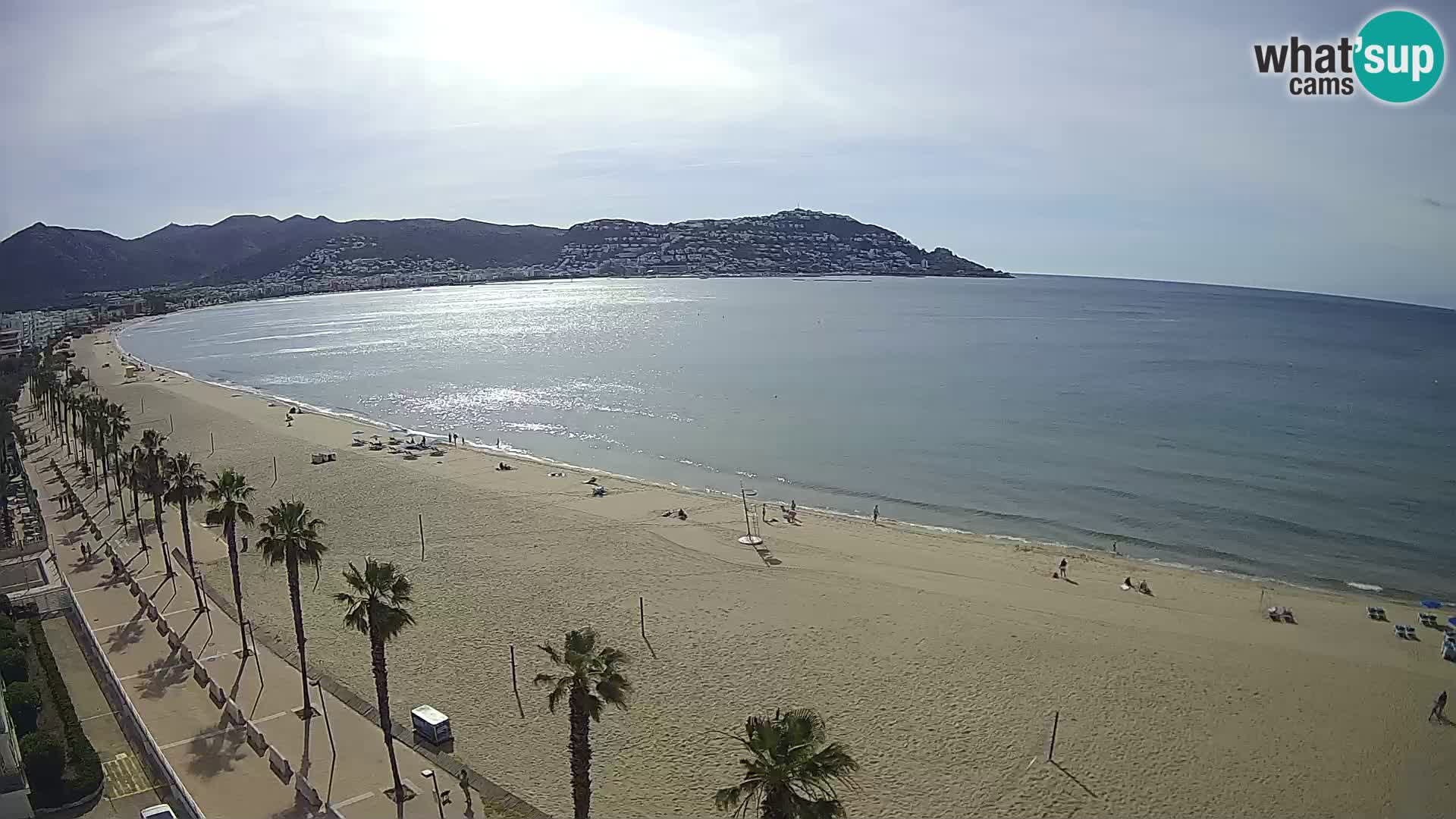 Roses camera en vivo playa Costa Brava- Hotel MonteCarlo