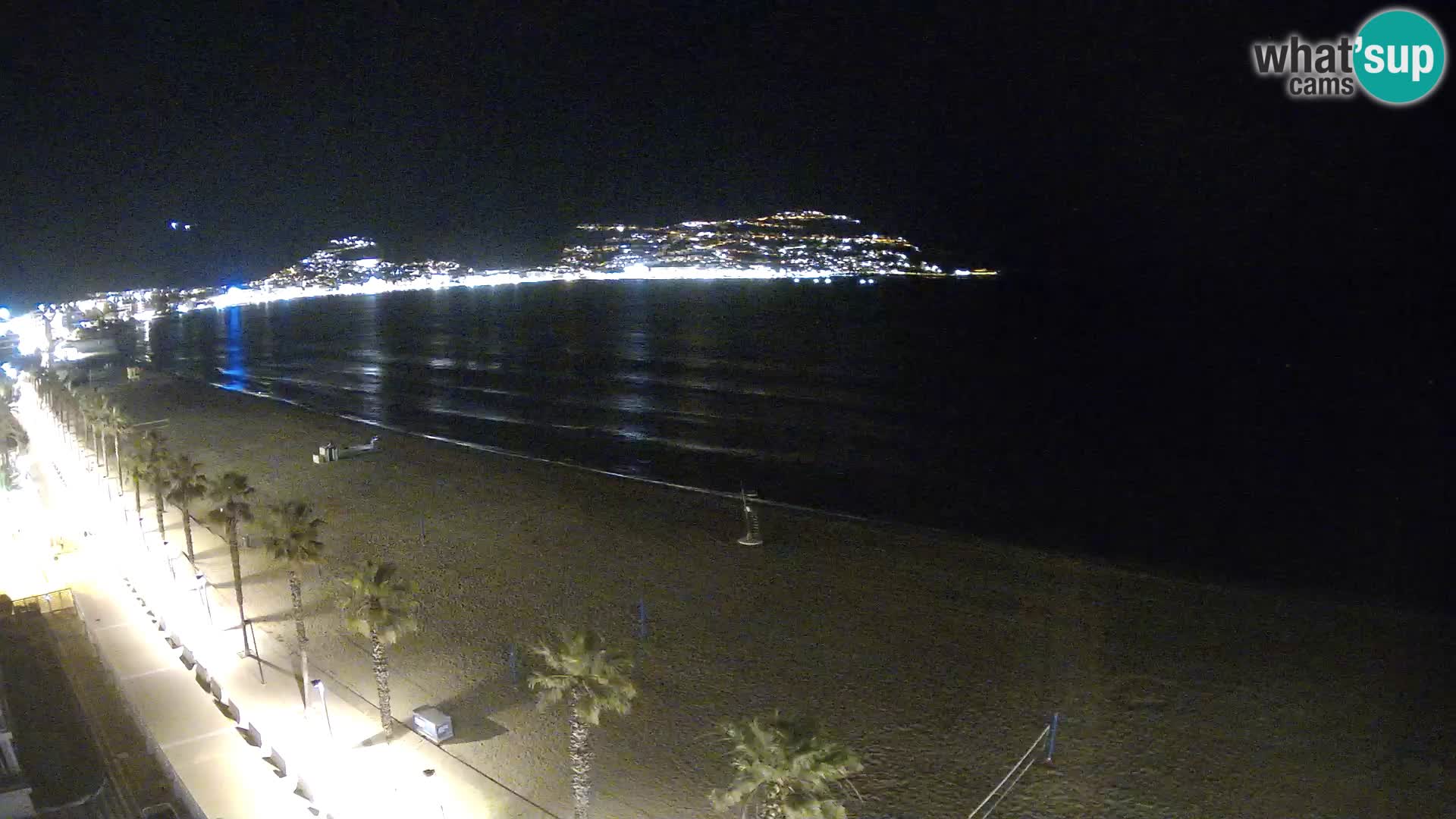 LIVEcam Roses plage Costa Brava – Hotel Montecarlo webcam Espagne