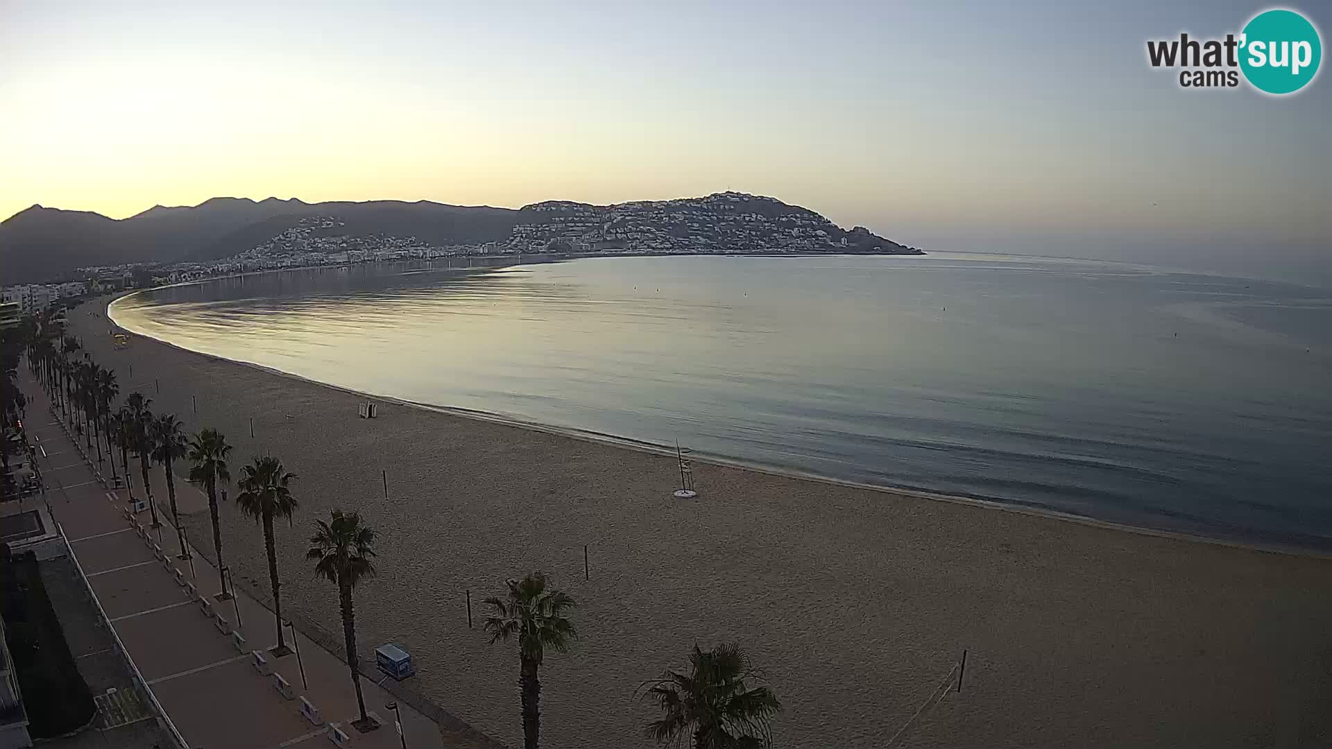 Live cam Roses – Costa Brava spiaggia – Hotel MonteCarlo