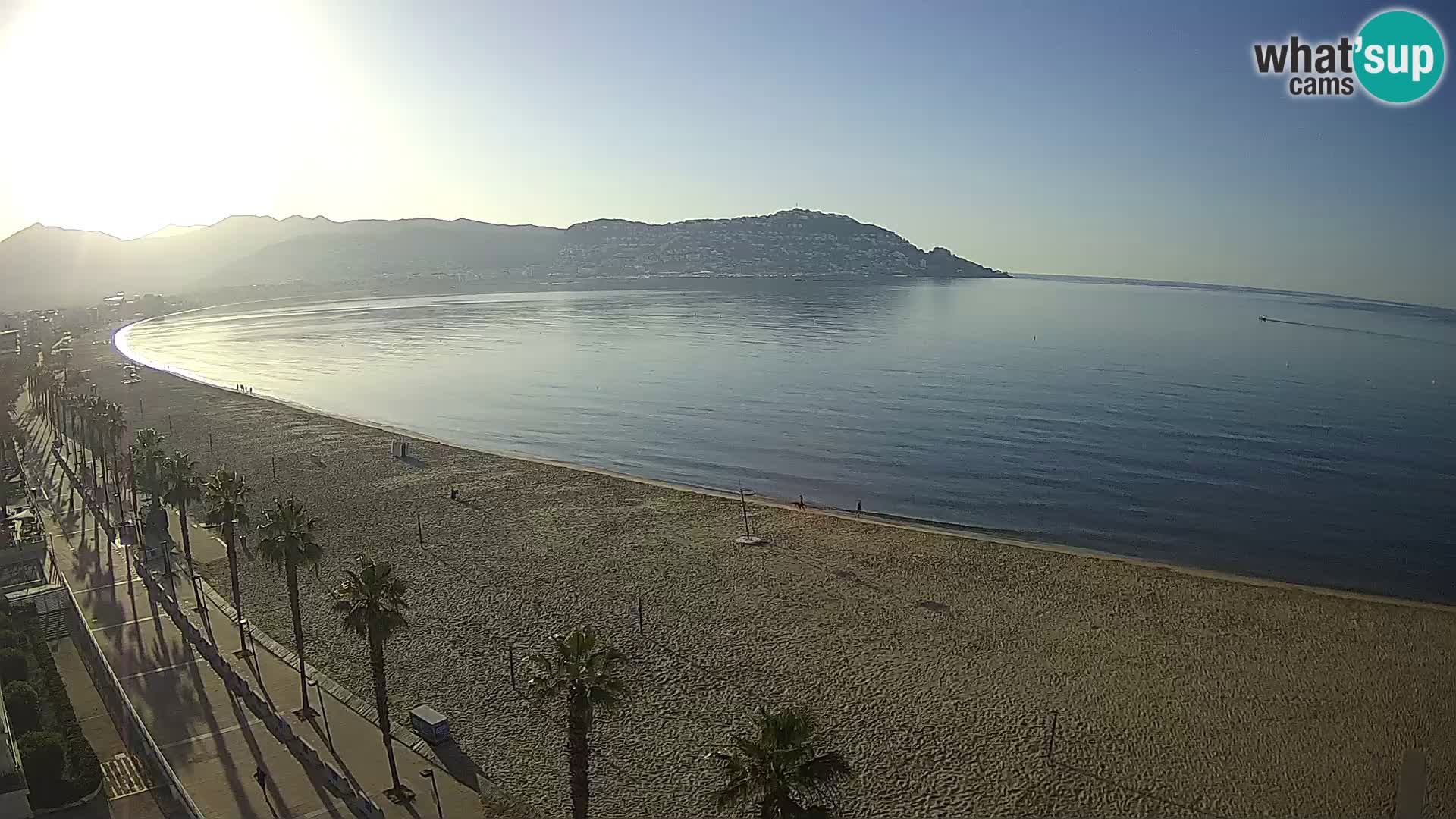 Live cam Roses  – Costa Brava spiaggia – Hotel MonteCarlo