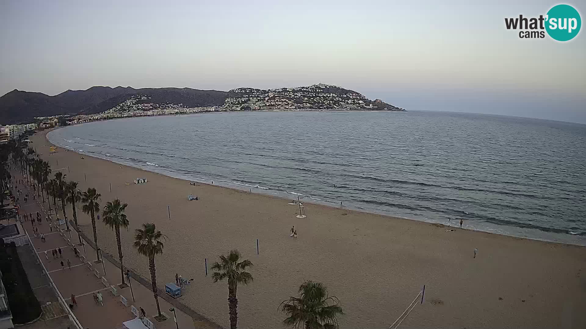 Webcam Costa Brava Roses Strand – Montecarlo Hotel livecam Spanien