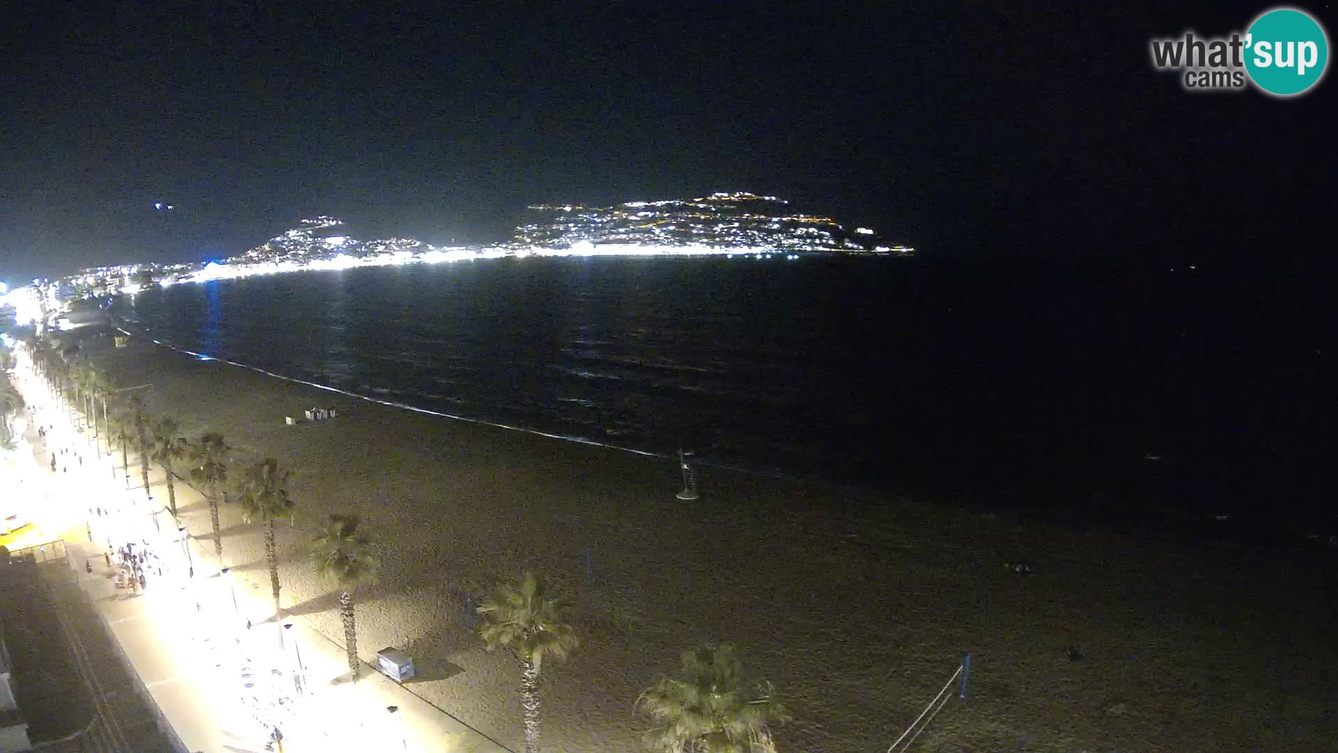 Webcam Costa Brava Roses Strand – Montecarlo Hotel livecam Spanien