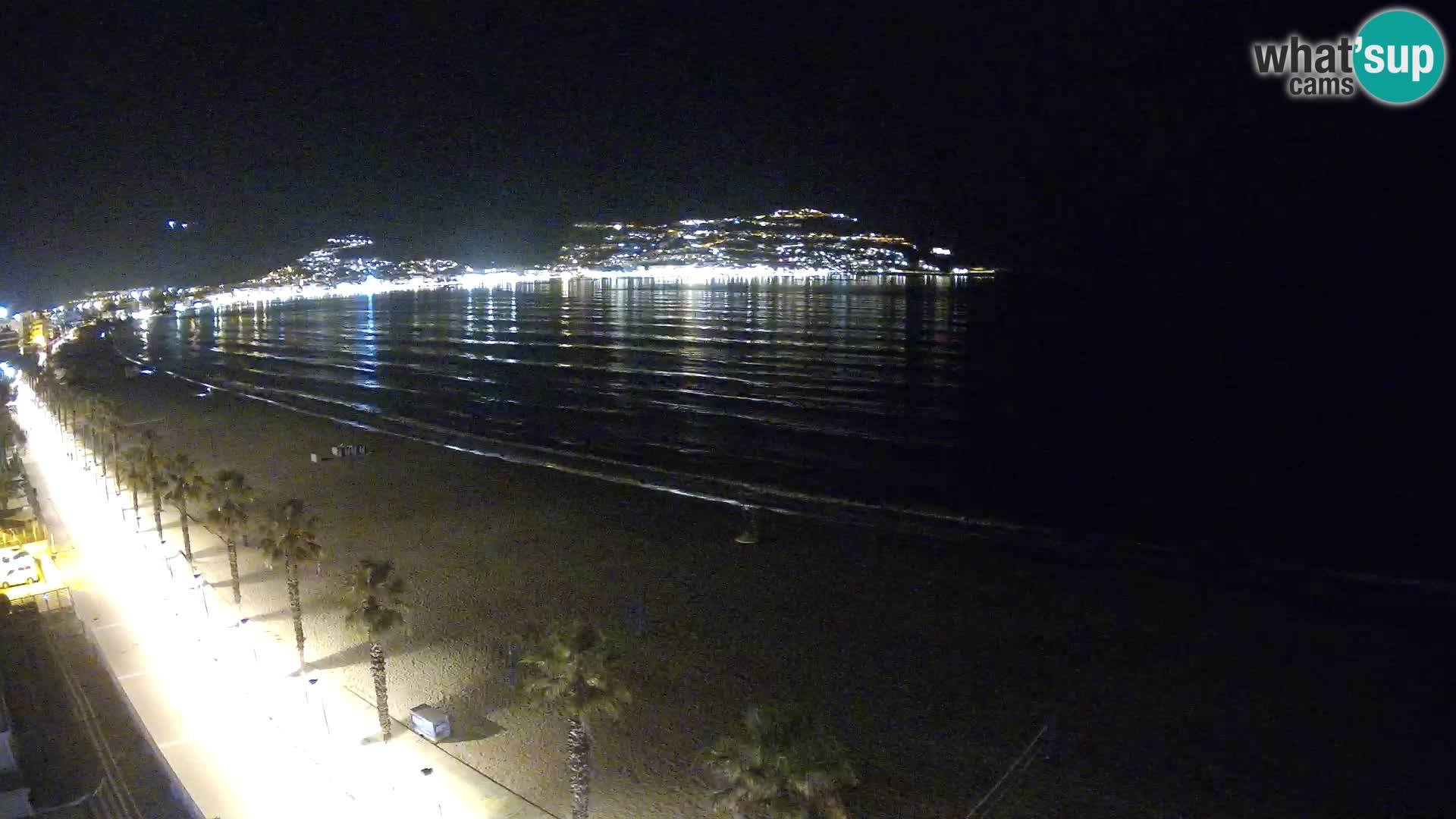 Roses camera en vivo playa Costa Brava- Hotel MonteCarlo