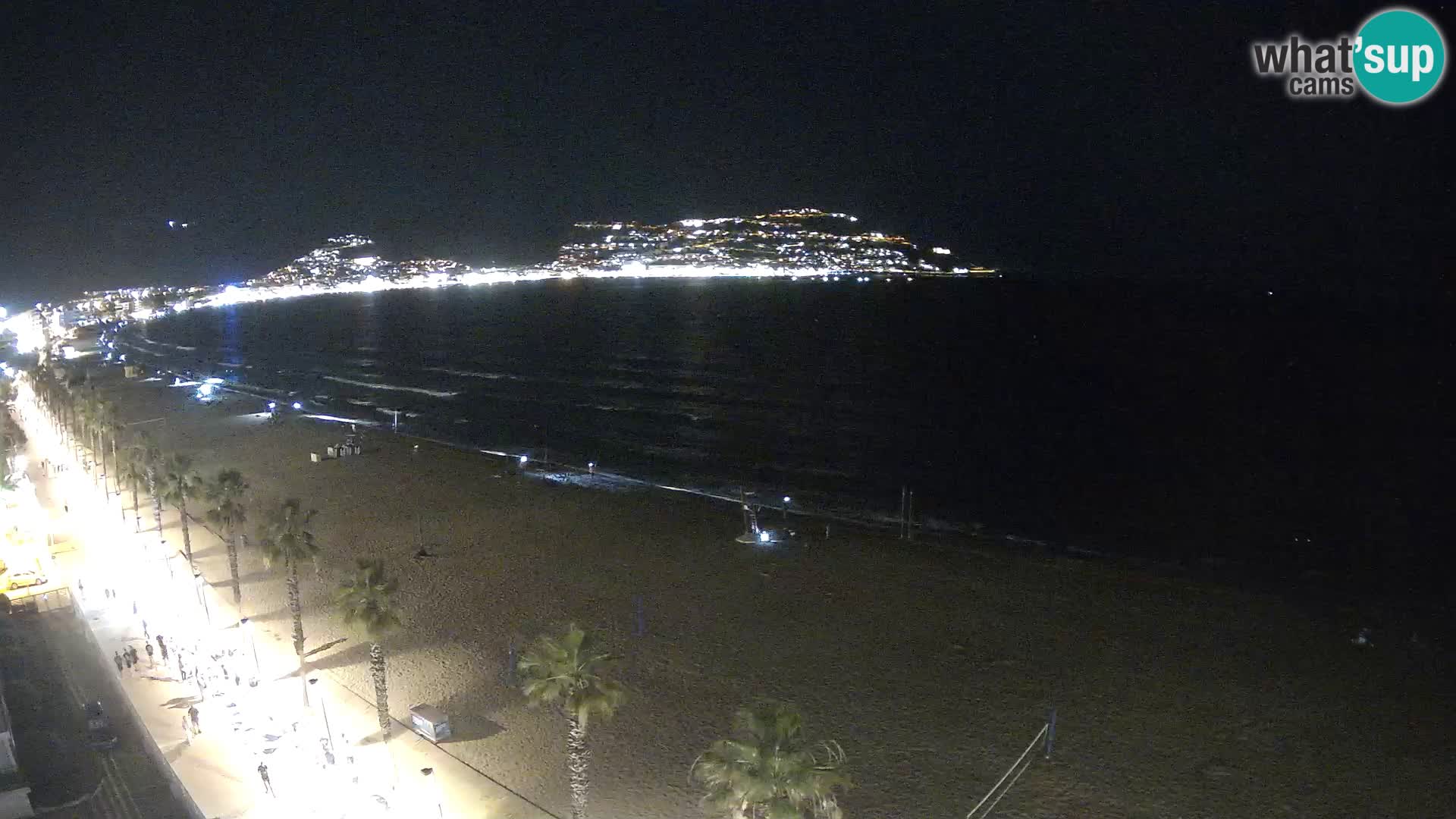 Webcam Costa Brava Roses Strand – Montecarlo Hotel livecam Spanien