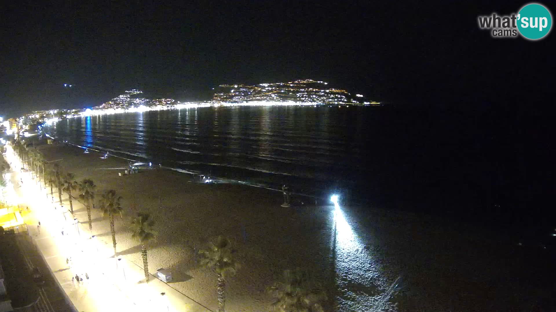Webcam Costa Brava Roses Strand – Montecarlo Hotel livecam Spanien