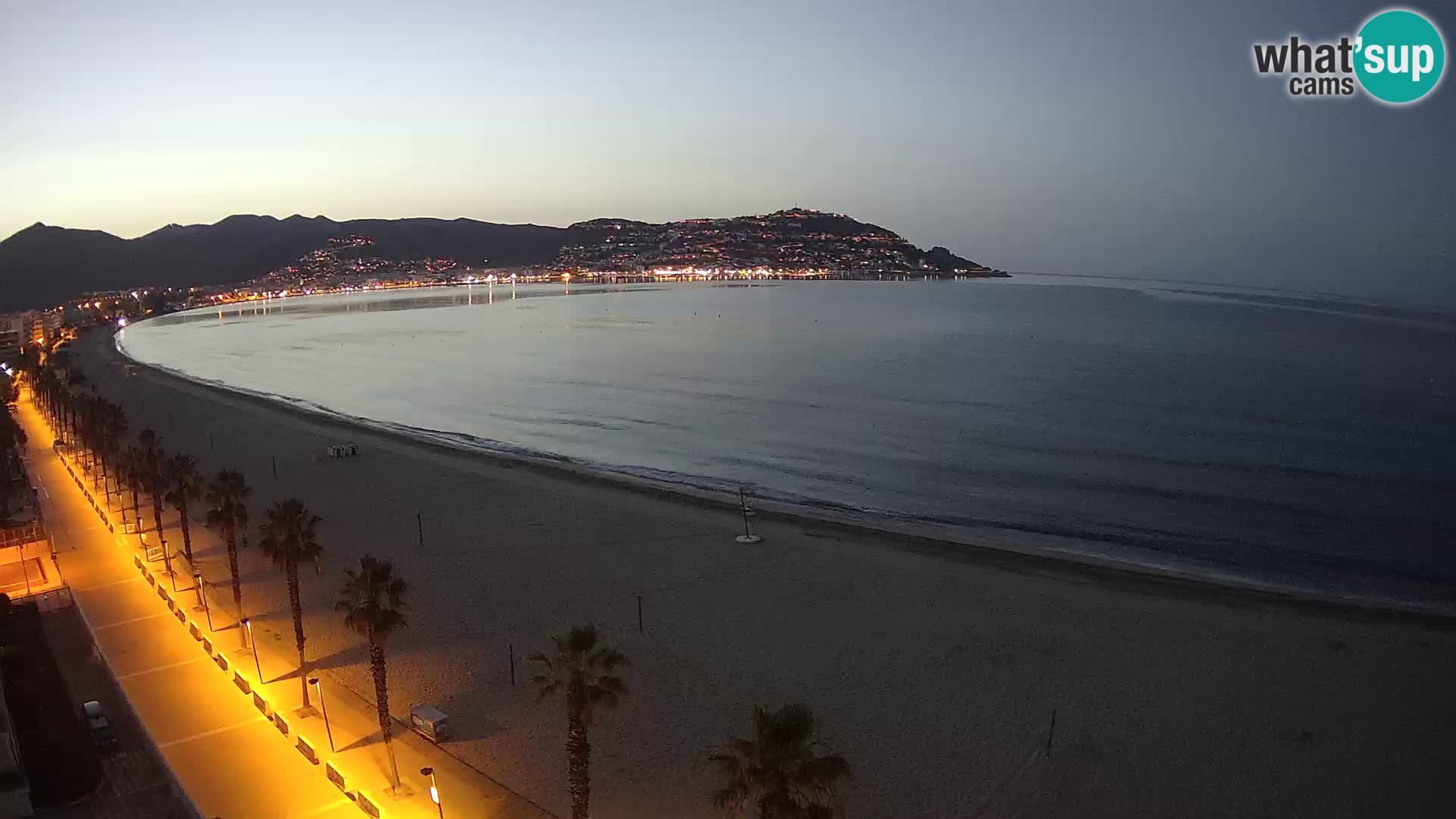 Webcam Costa Brava Roses Strand – Montecarlo Hotel livecam Spanien