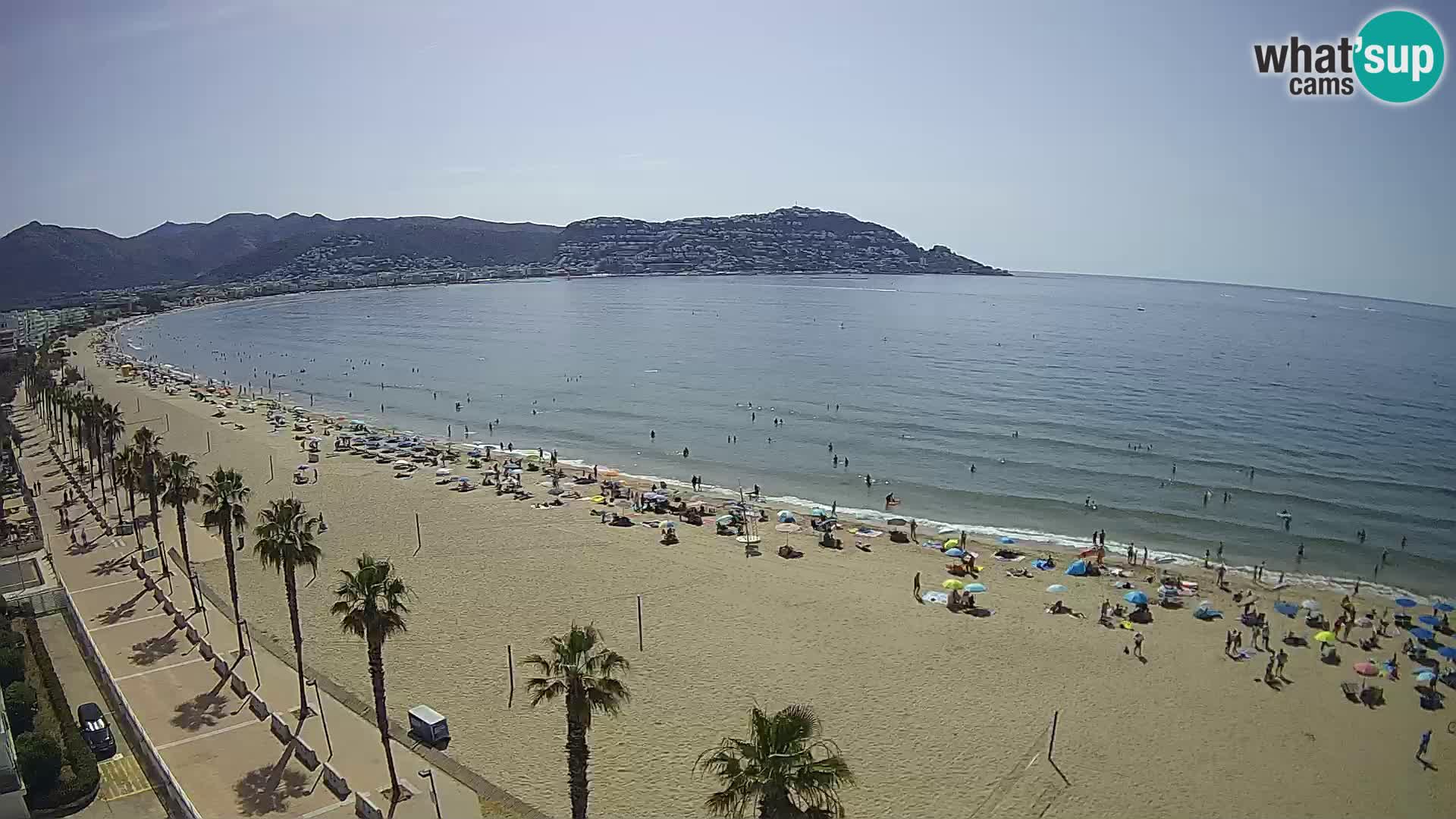 Web kamera Roses – Španijolska – Pogled sa hotela MonteCarlo