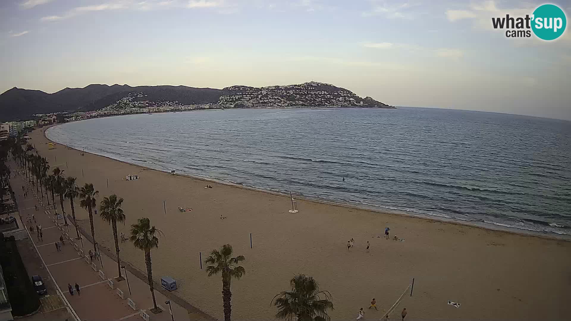 Live cam Roses – Costa Brava spiaggia – Hotel MonteCarlo