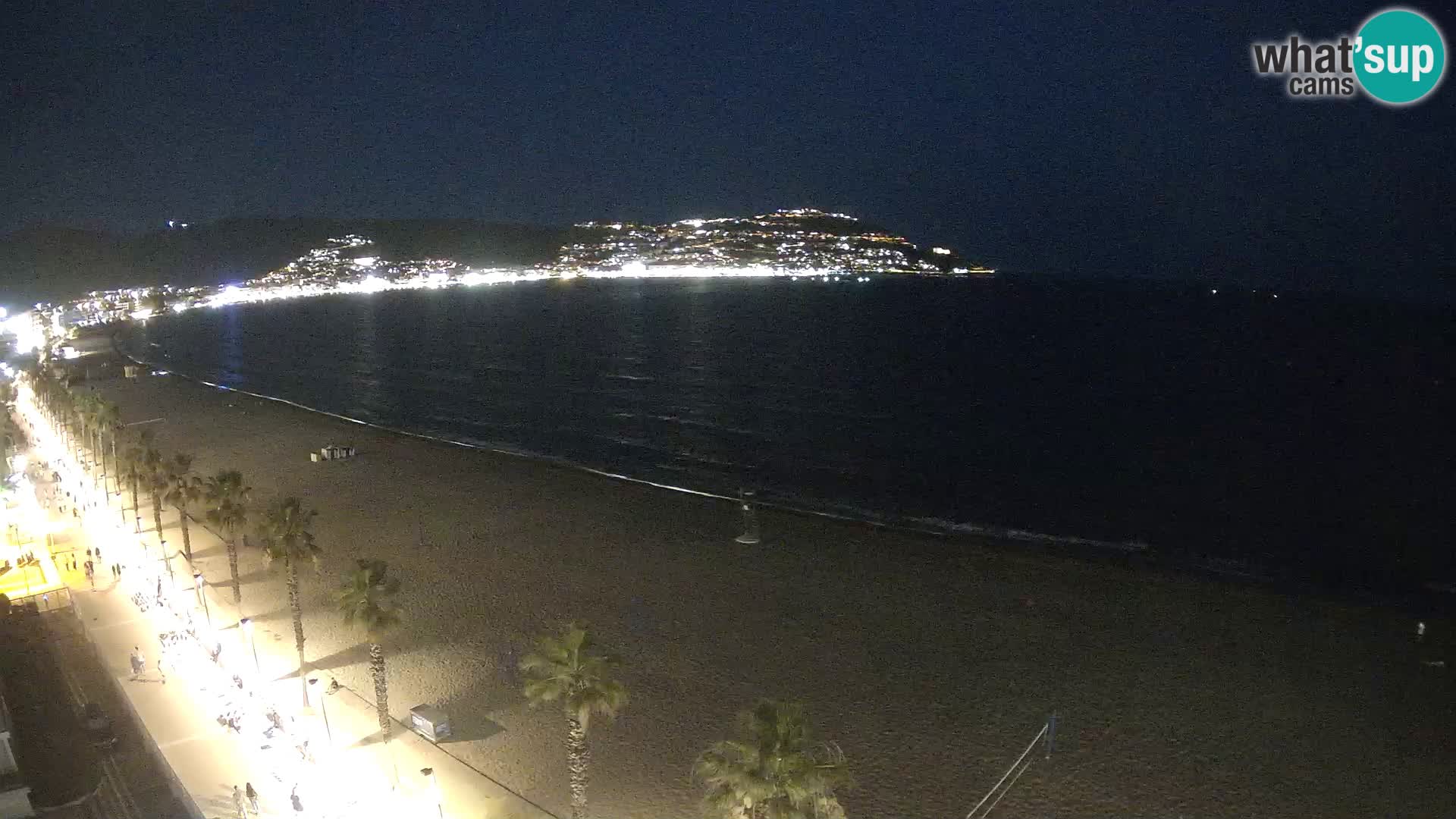 LIVEcam Roses plage Costa Brava – Hotel Montecarlo webcam Espagne