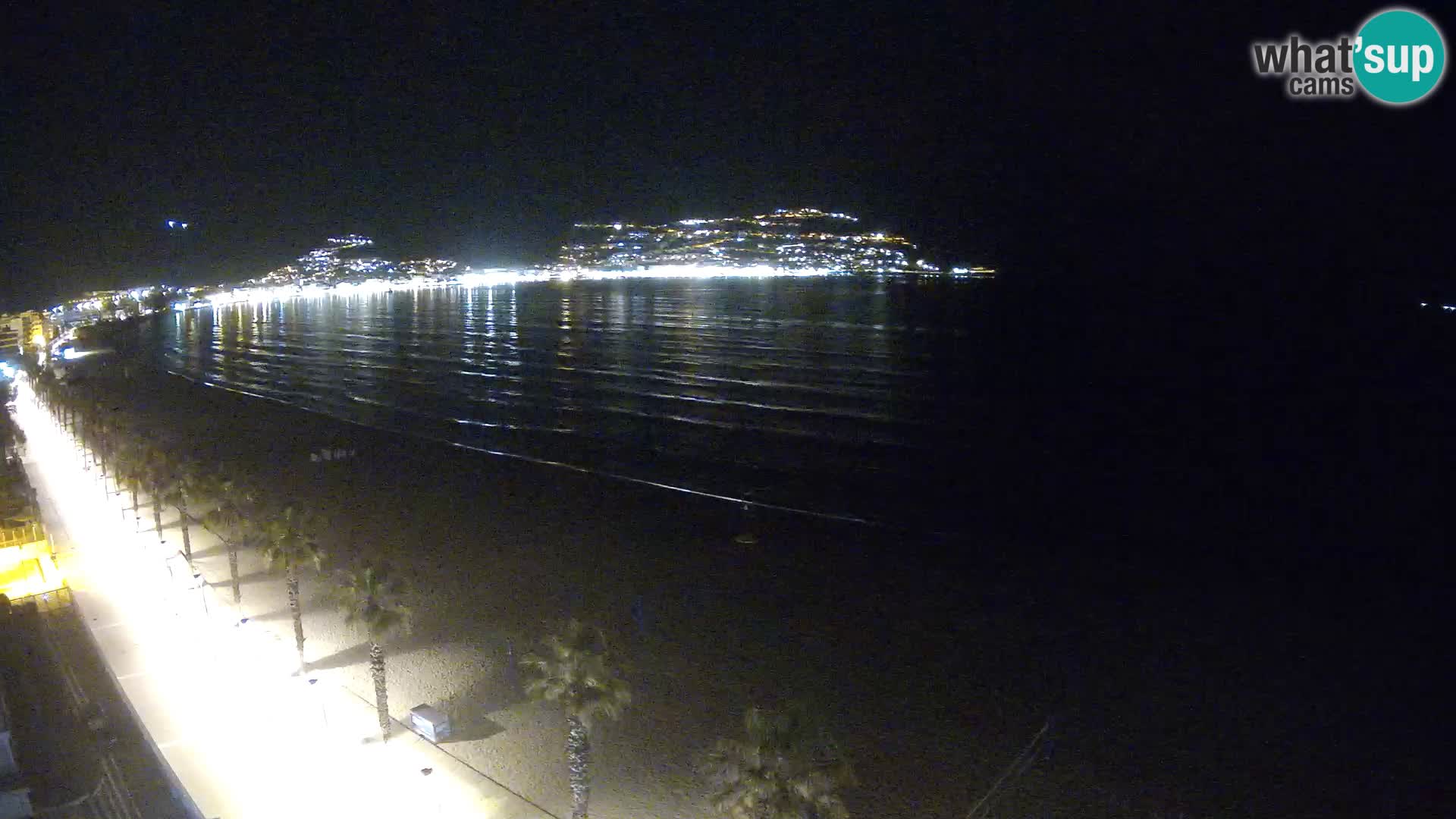 Webcam Costa Brava Roses Strand – Montecarlo Hotel livecam Spanien