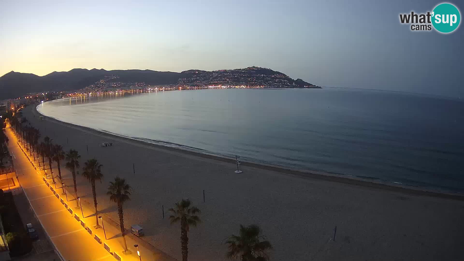 Webcam Costa Brava Roses Strand – Montecarlo Hotel livecam Spanien