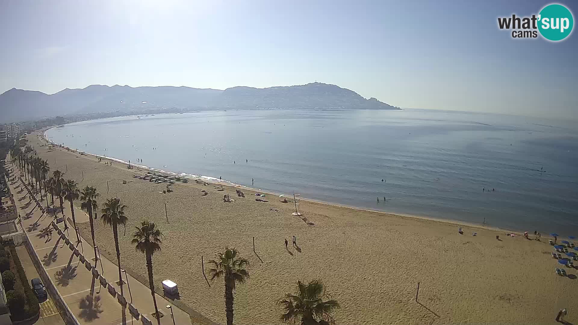 Webcam Costa Brava Roses Strand – Montecarlo Hotel livecam Spanien