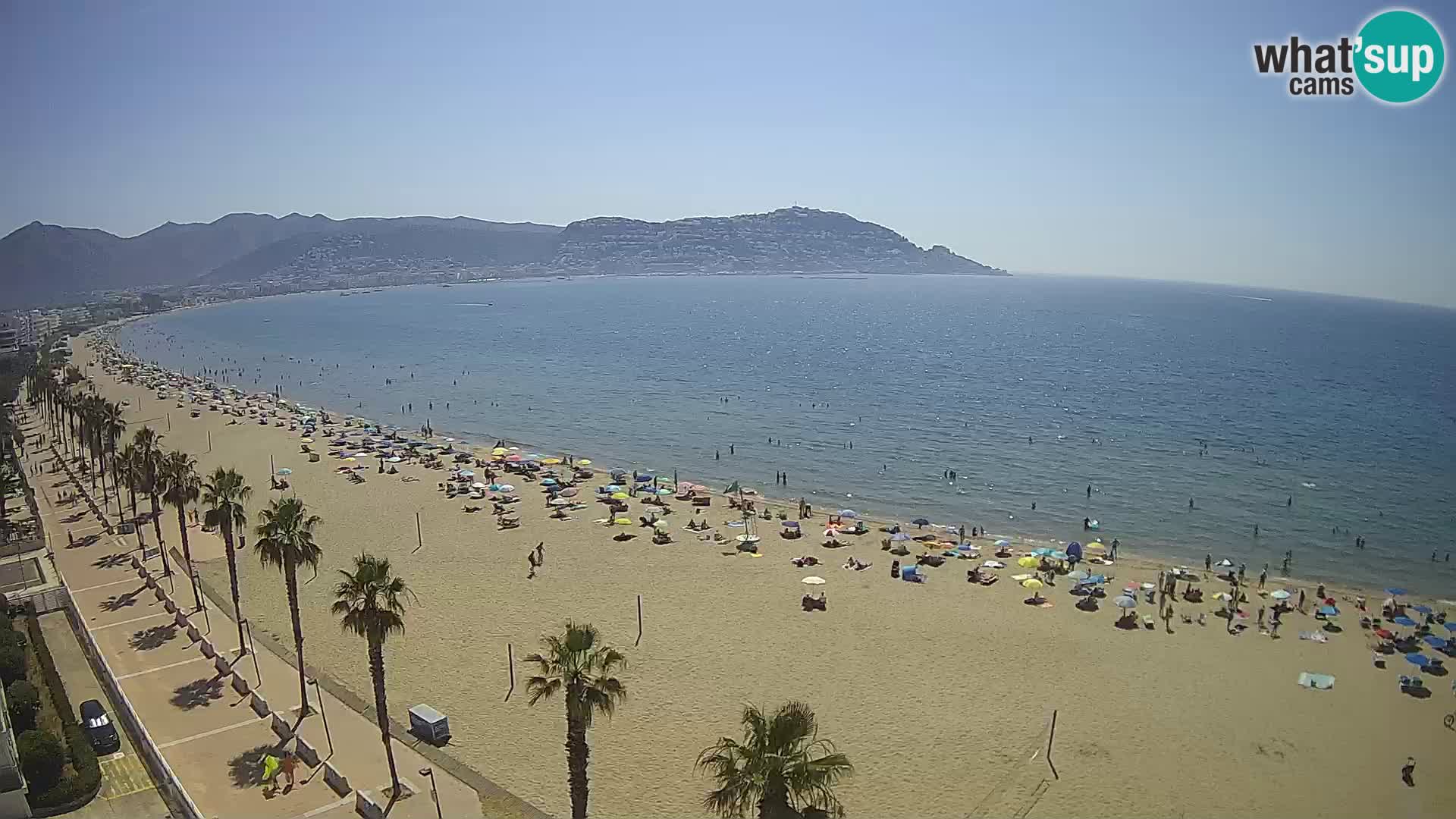 Web kamera Roses – Španijolska – Pogled sa hotela MonteCarlo