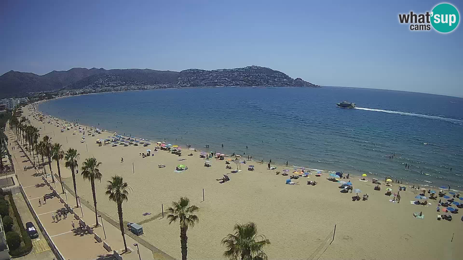Web kamera Roses – Španijolska – Pogled sa hotela MonteCarlo