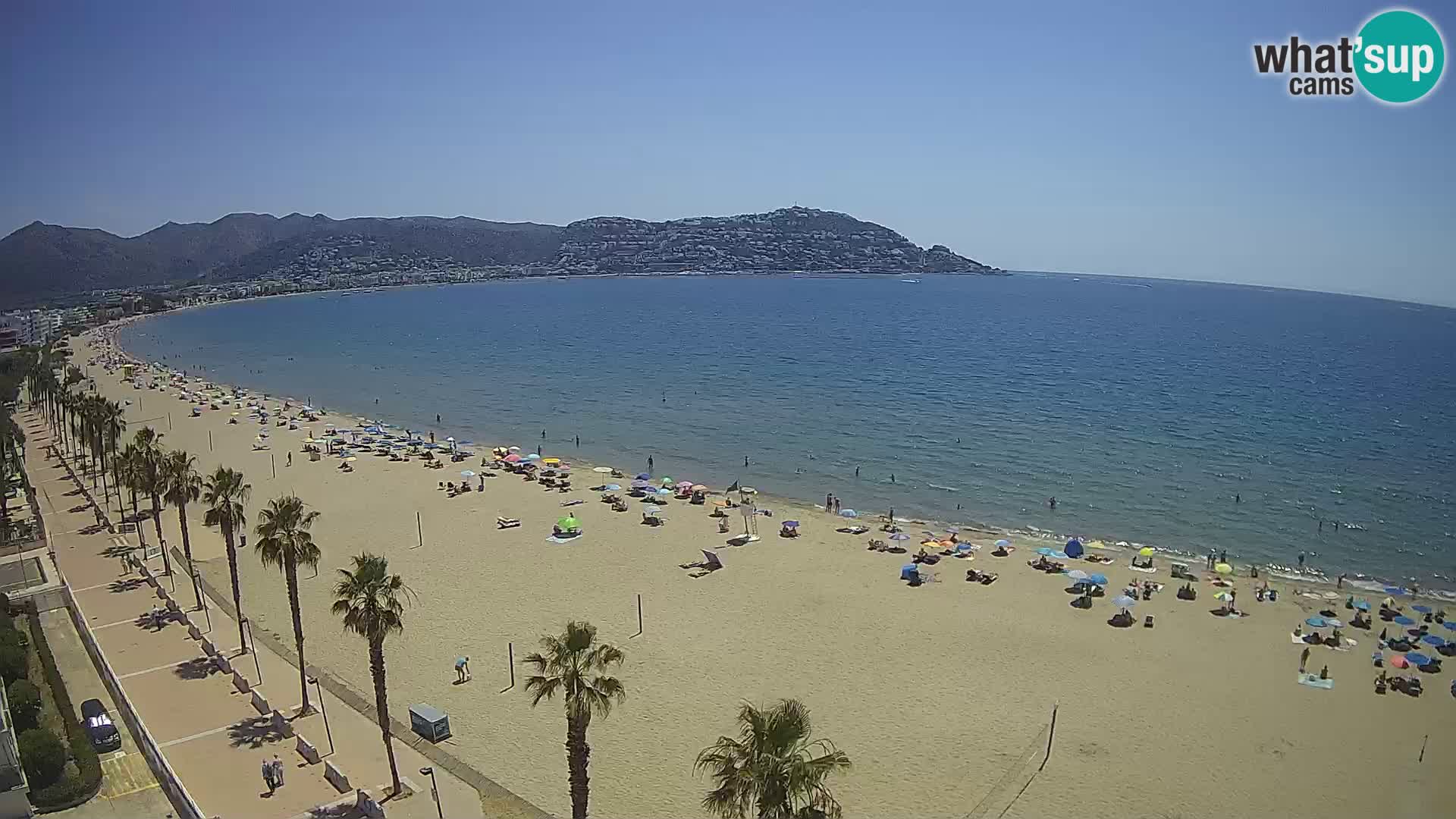 Web kamera Roses – Španijolska – Pogled sa hotela MonteCarlo