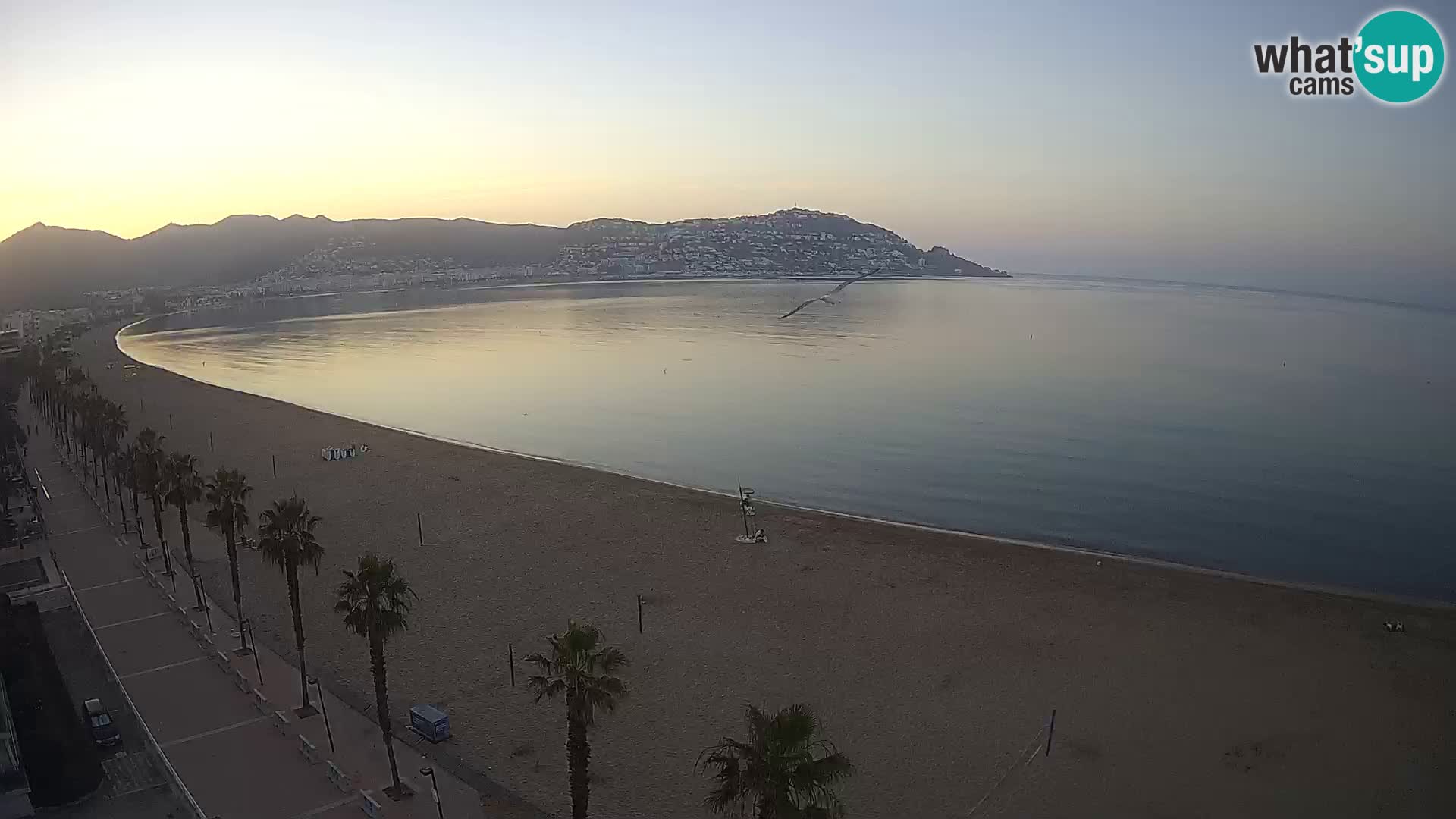 Roses camera en vivo playa Costa Brava- Hotel MonteCarlo