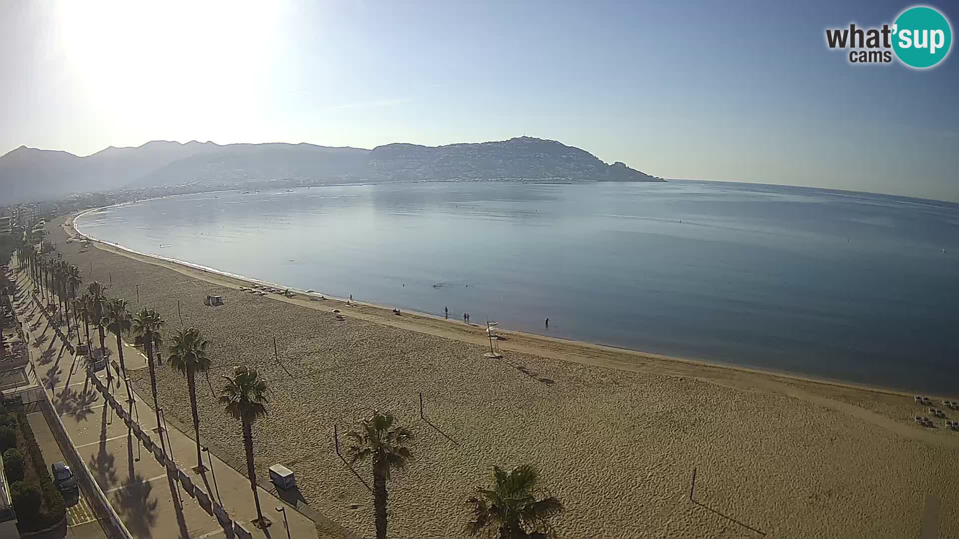 Roses camera en vivo playa Costa Brava- Hotel MonteCarlo