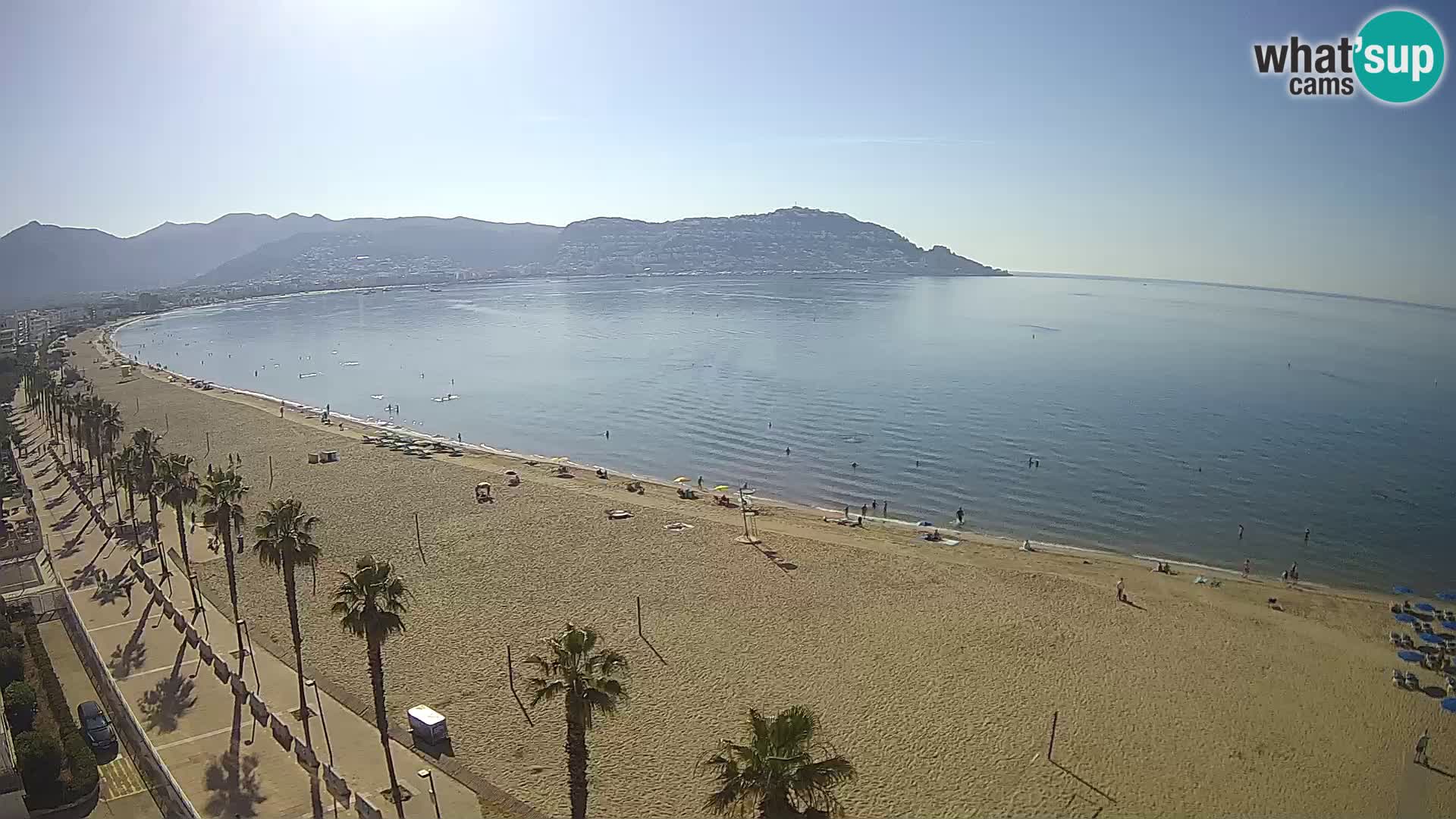 Webcam Costa Brava Roses Strand – Montecarlo Hotel livecam Spanien